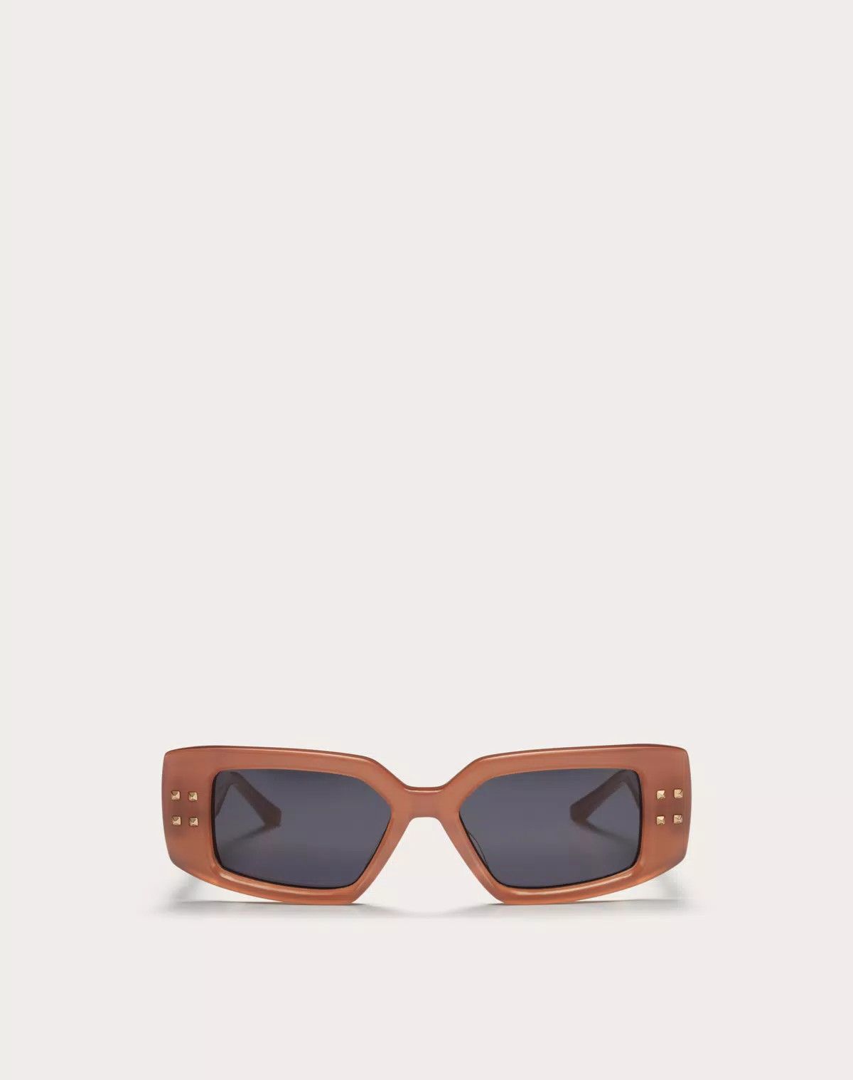 Valentino oc11z0725 Size: 53/ Rectangular Acetate Frame in Beige/Gold Size ONE SIZE - 1 Thumbnail