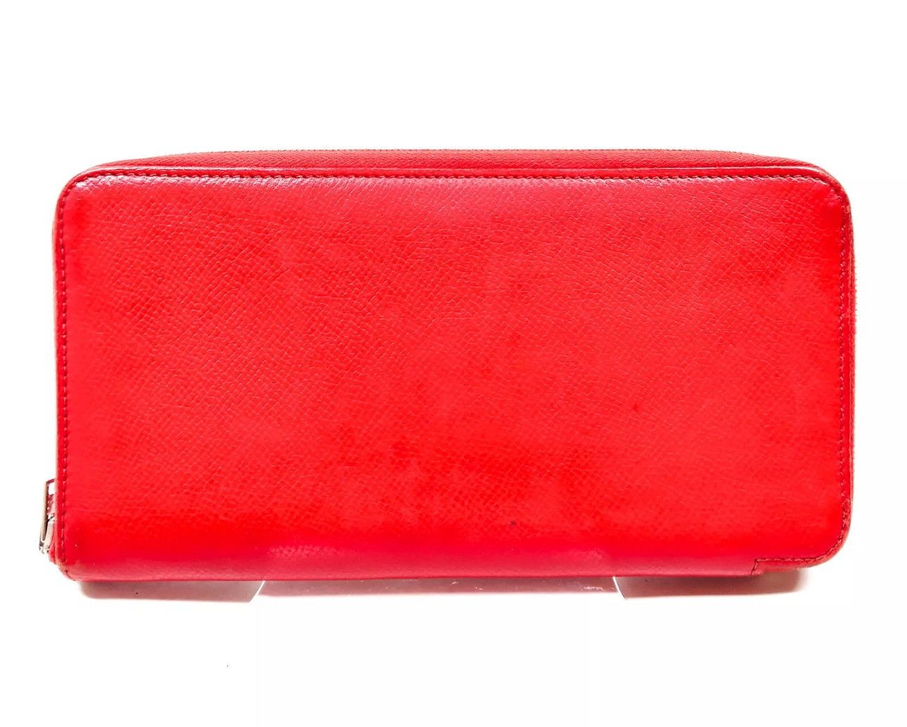 Hermes Hermes Long Wallet Red Leather in excellent condition. Size ONE SIZE - 2 Thumbnail