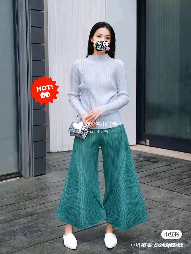 Issey Miyake issey miyake size:3 Round-necked ribs as the base 2505-Nex Size XXS / US 00 / IT 34 - 6 Thumbnail
