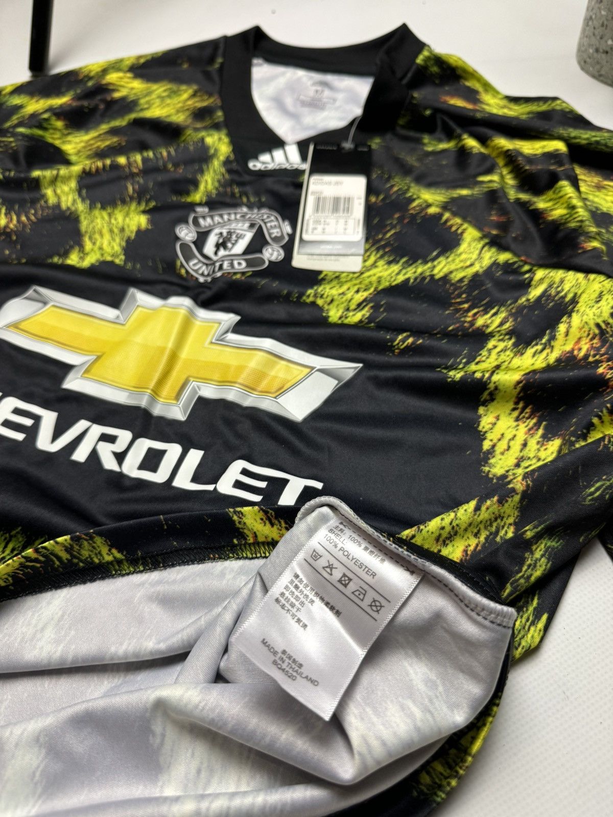 Adidas Rare Adidas Manchester United soccer jersey Martial (fake) Size US M / EU 48-50 / 2 - 10 Thumbnail
