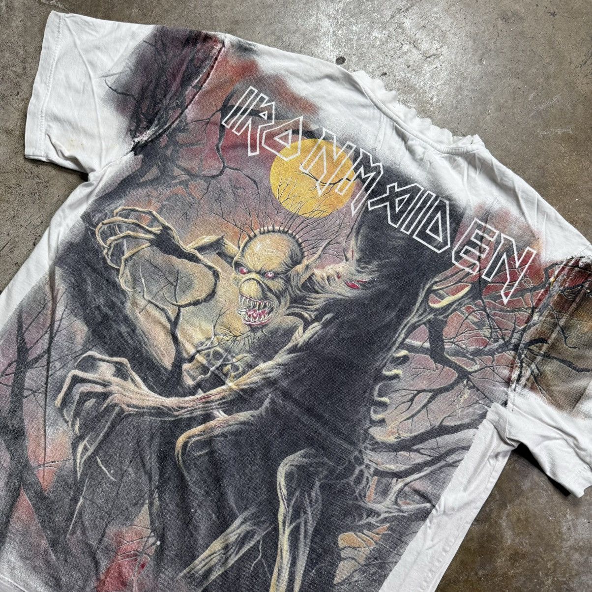 Band Tees × Vintage Iron Maiden Size US XL / EU 56 / 4 - 9 Thumbnail