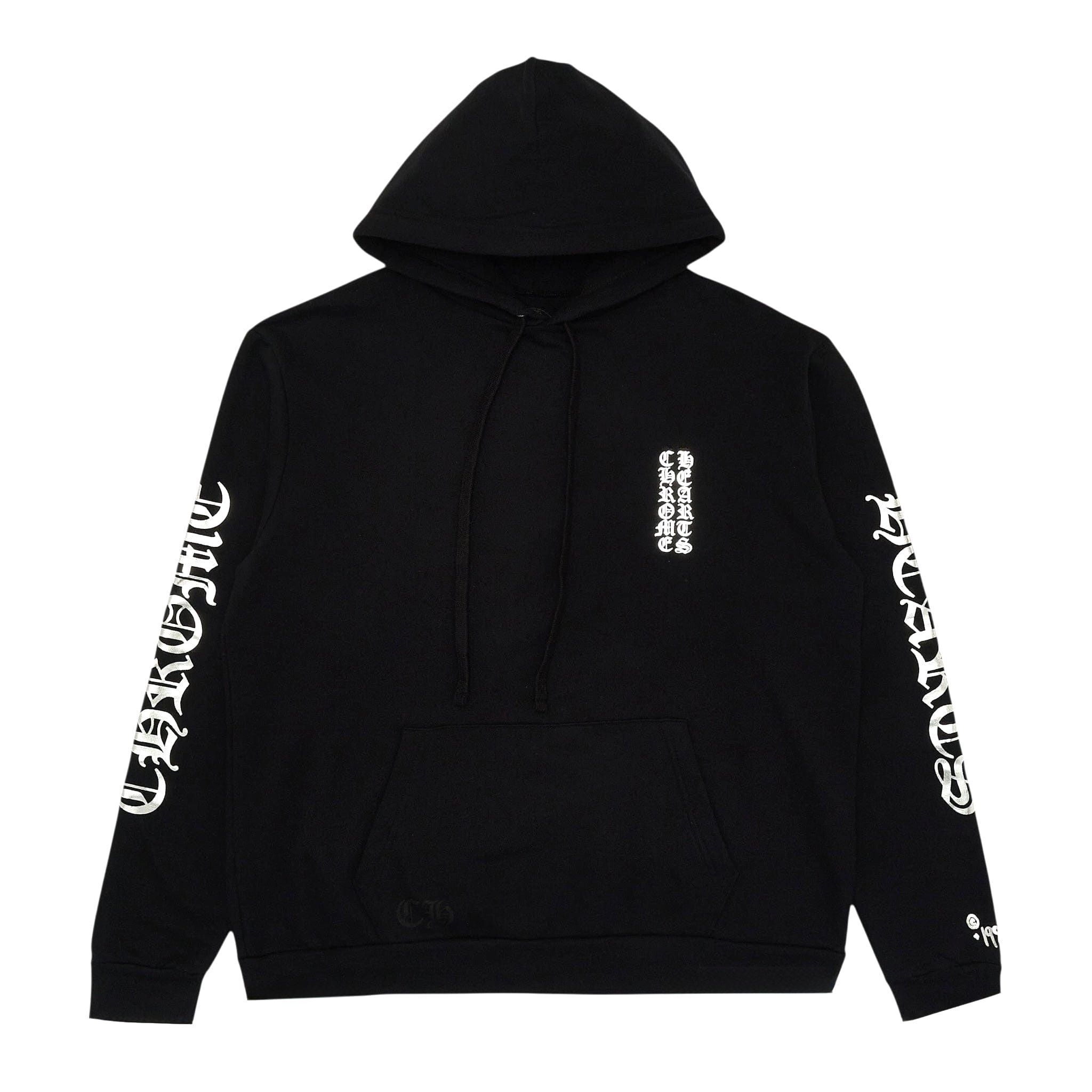 Online Exclusive 1988 Vertical Logo Hooded Sweatshirt Black