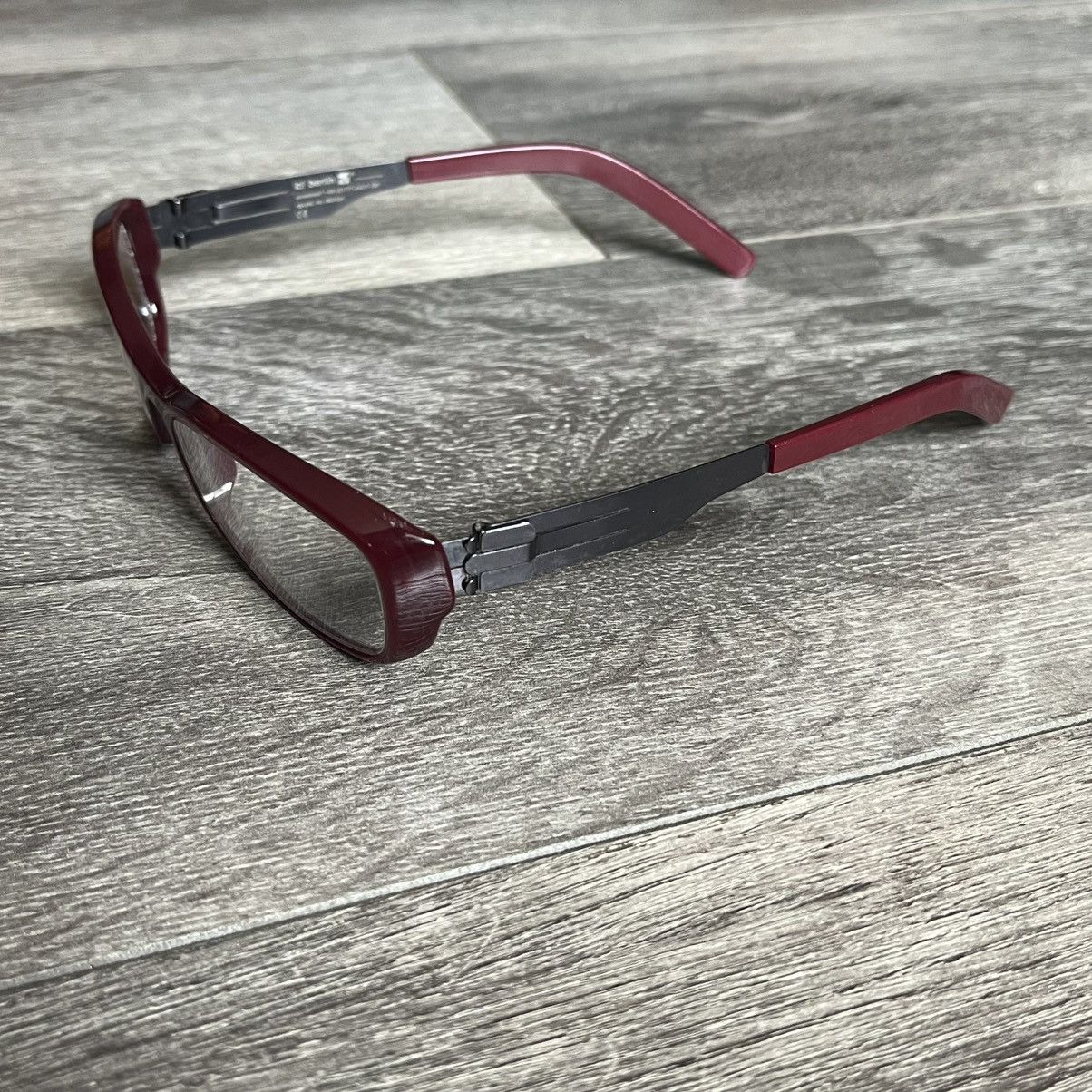 Ic! Berlin Ic! Berlin Glasses Model Larisa Y Flexible Frames Red 53-18 Size ONE SIZE - 3 Thumbnail