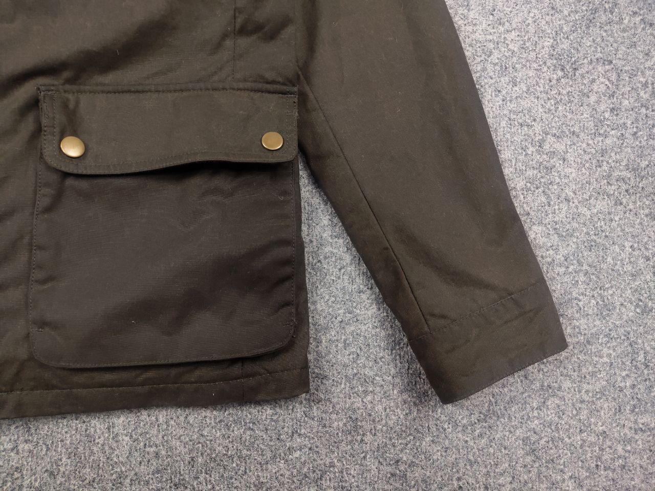 Vintage Vintage England The British Millerain Wax Jacket Barbour Size US S / EU 44-46 / 1 - 7 Thumbnail