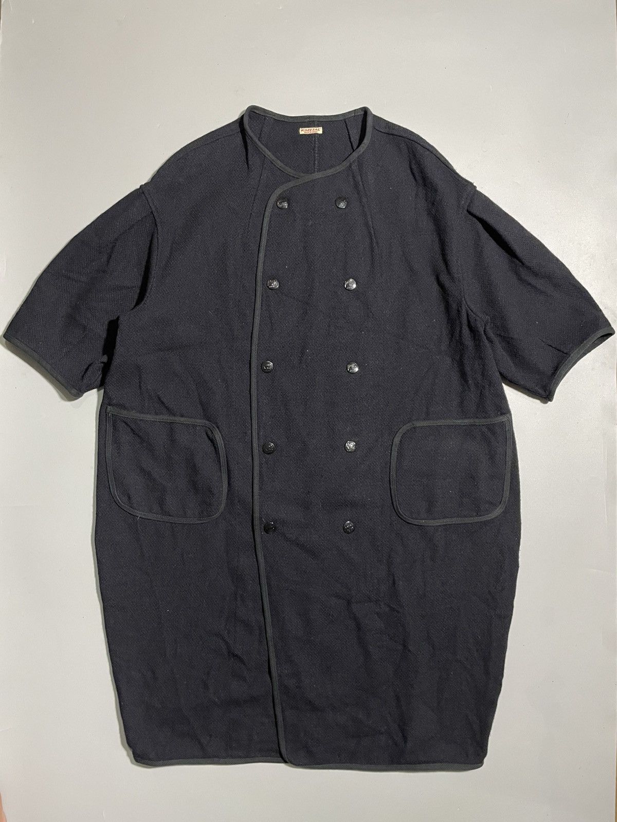 Kapital × Kapital Kountry Kapital Sloppy Big Shirt Coat Black