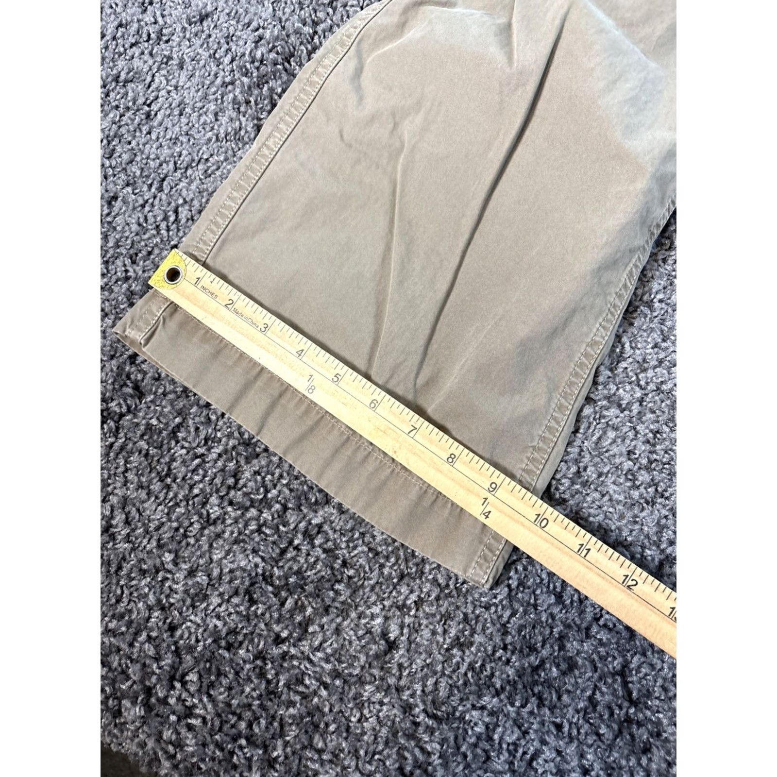 Gap VINTAGE Gap Pants Mens 34x30 Brown Baggy Button Fly Canvas 90s Relaxed Chino Mens Brown Canvas Baggy 90s Gap Pants 34x30 Size US 34 / EU 50 - 3 Thumbnail