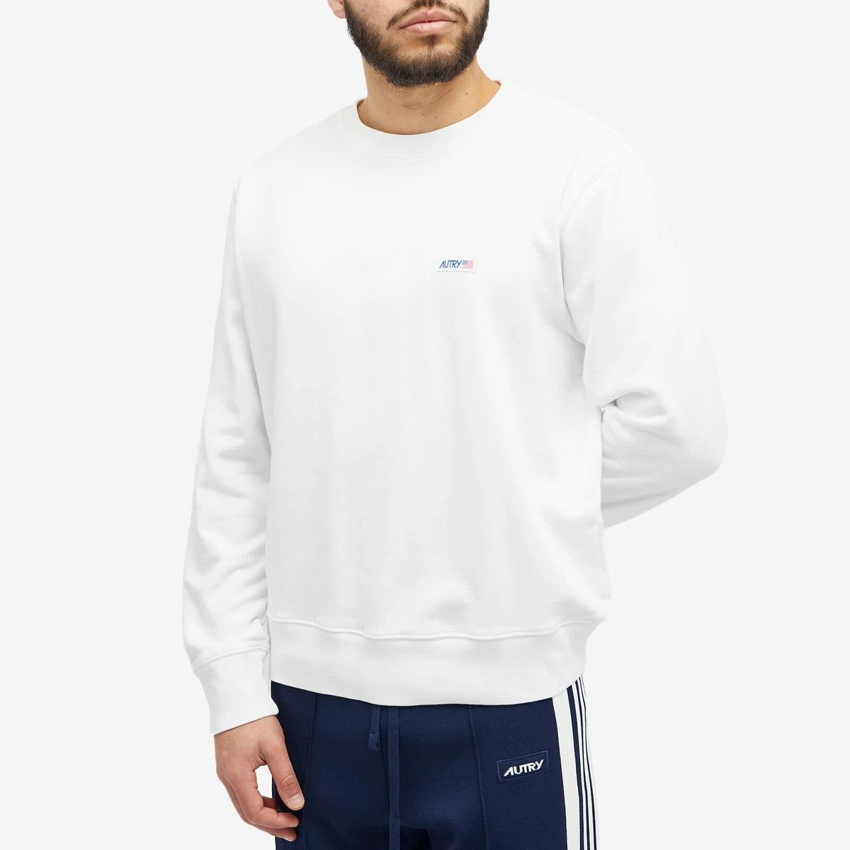 AUTRY o1y0526 Logo Sweatshirt in White Size US XL / EU 56 / 4 - 3 Thumbnail