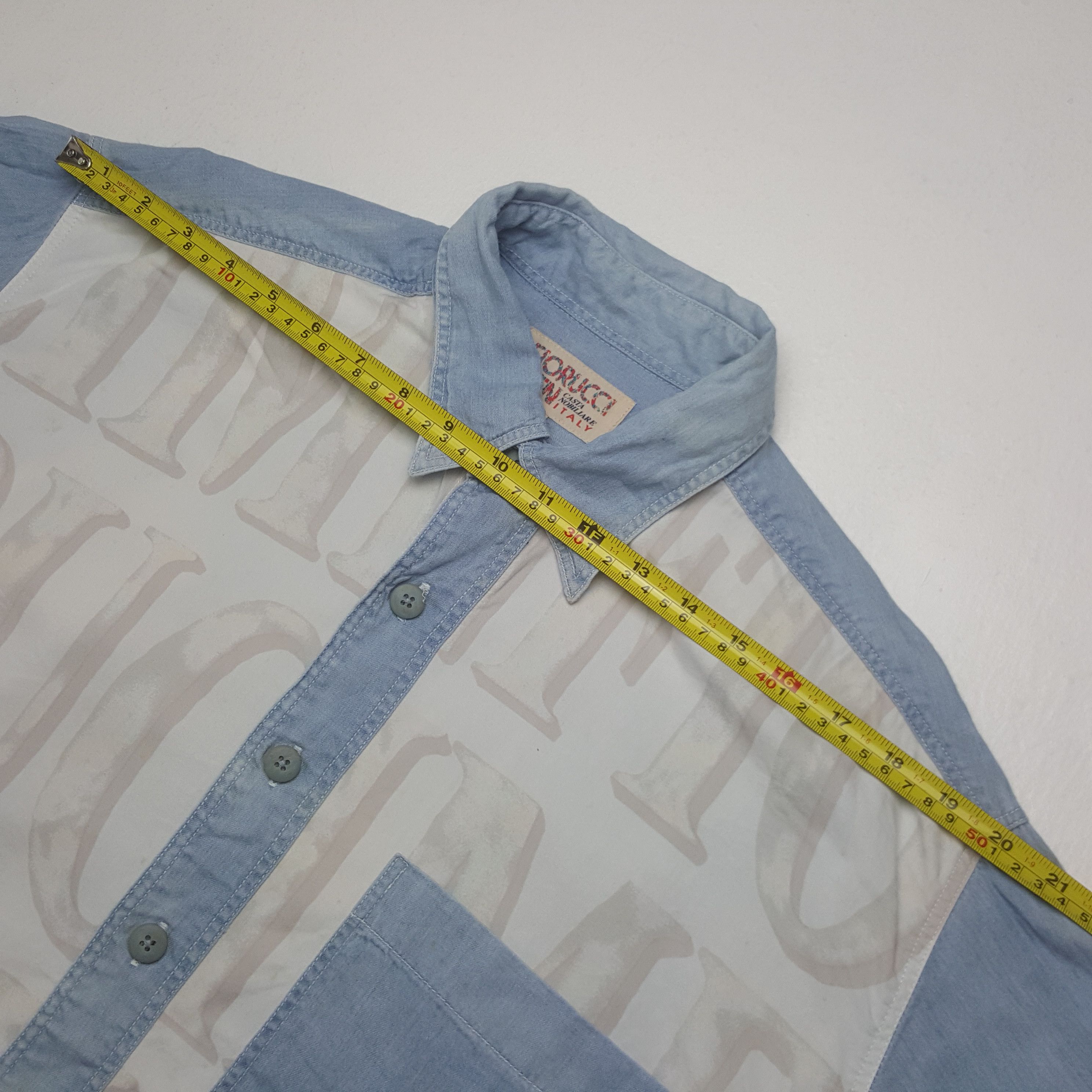 Fiorucci Vintage Florucci Men Button Up Shirt Size US M / EU 48-50 / 2 - 5 Thumbnail