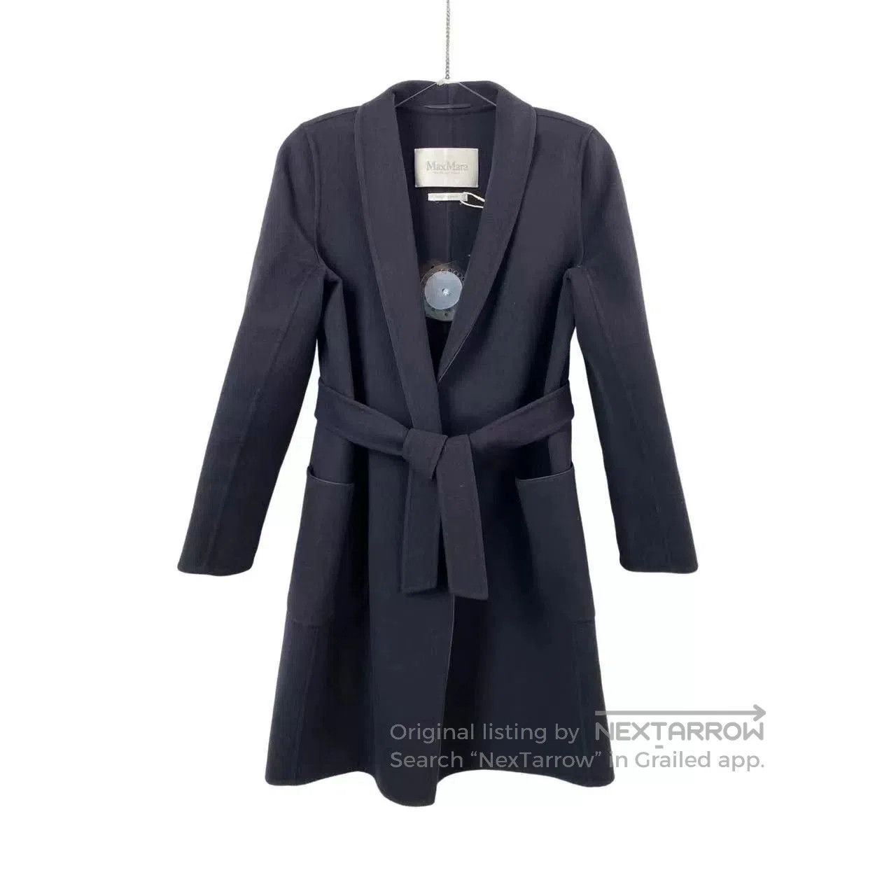 Other Max Mara Blue Belted Coat Size 36. Size US S / EU 44-46 / 1 - 1 Thumbnail