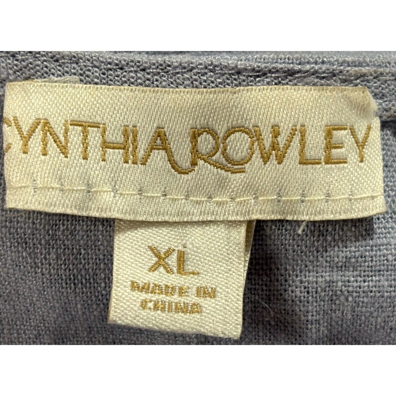Cynthia Rowley Cynthia Rowley Dress Women’s XL Purple Hi Low Maxi Flounce Coastal Linen Blend Size XL / US 12-14 / IT 48-50 - 7 Thumbnail