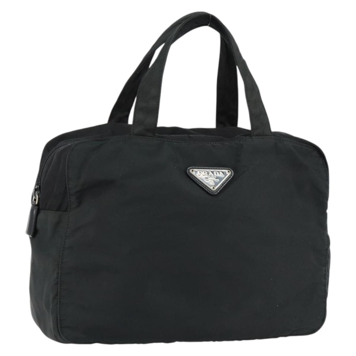 Prada Prada Vintage Zip Handbag Tessuto Size ONE SIZE - 1 Thumbnail