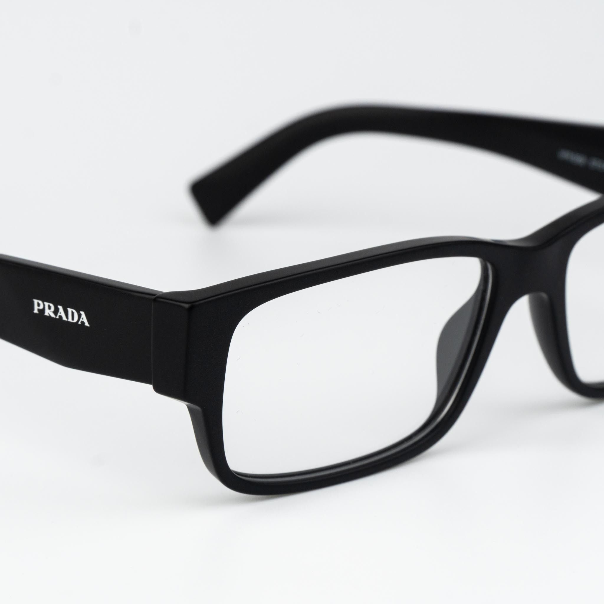 Prada Prada Men Eyeglasses Rectangle PRB09V 12P1O1 NEW AUTHENTIC Size ONE SIZE - 10 Thumbnail