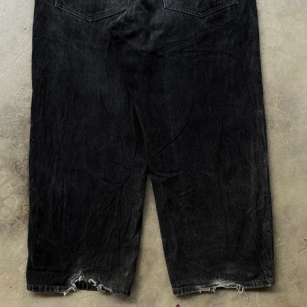 Southpole VINTAGE Y2K BAGGY SOUTHPOLE DISTRESSED HIPHOP SKATE JEANS Size US 35 - 18 Thumbnail