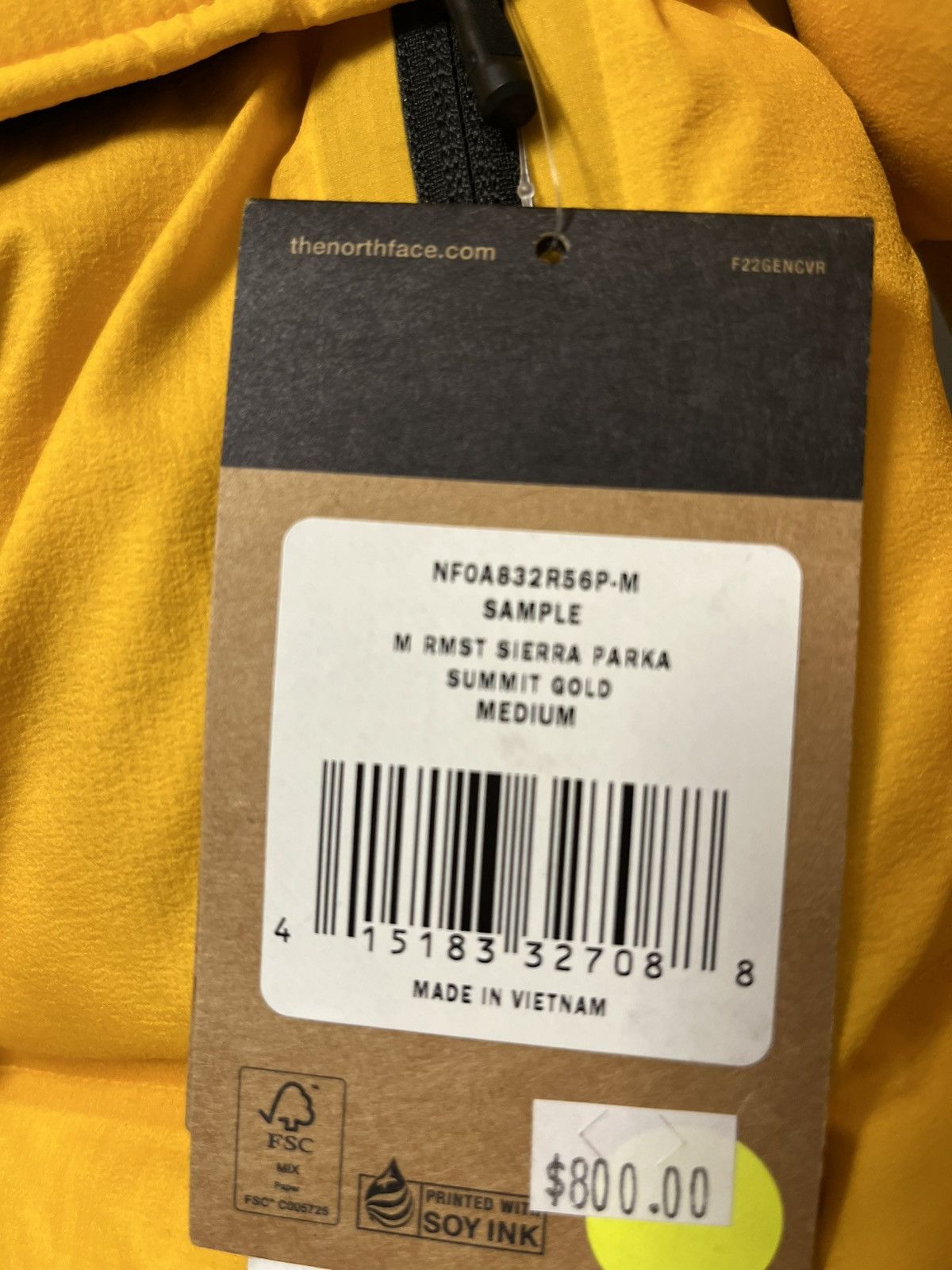 The North Face The North Face RMST Sierra Parka 700 Down Fill Jacket Size US M / EU 48-50 / 2 - 3 Thumbnail