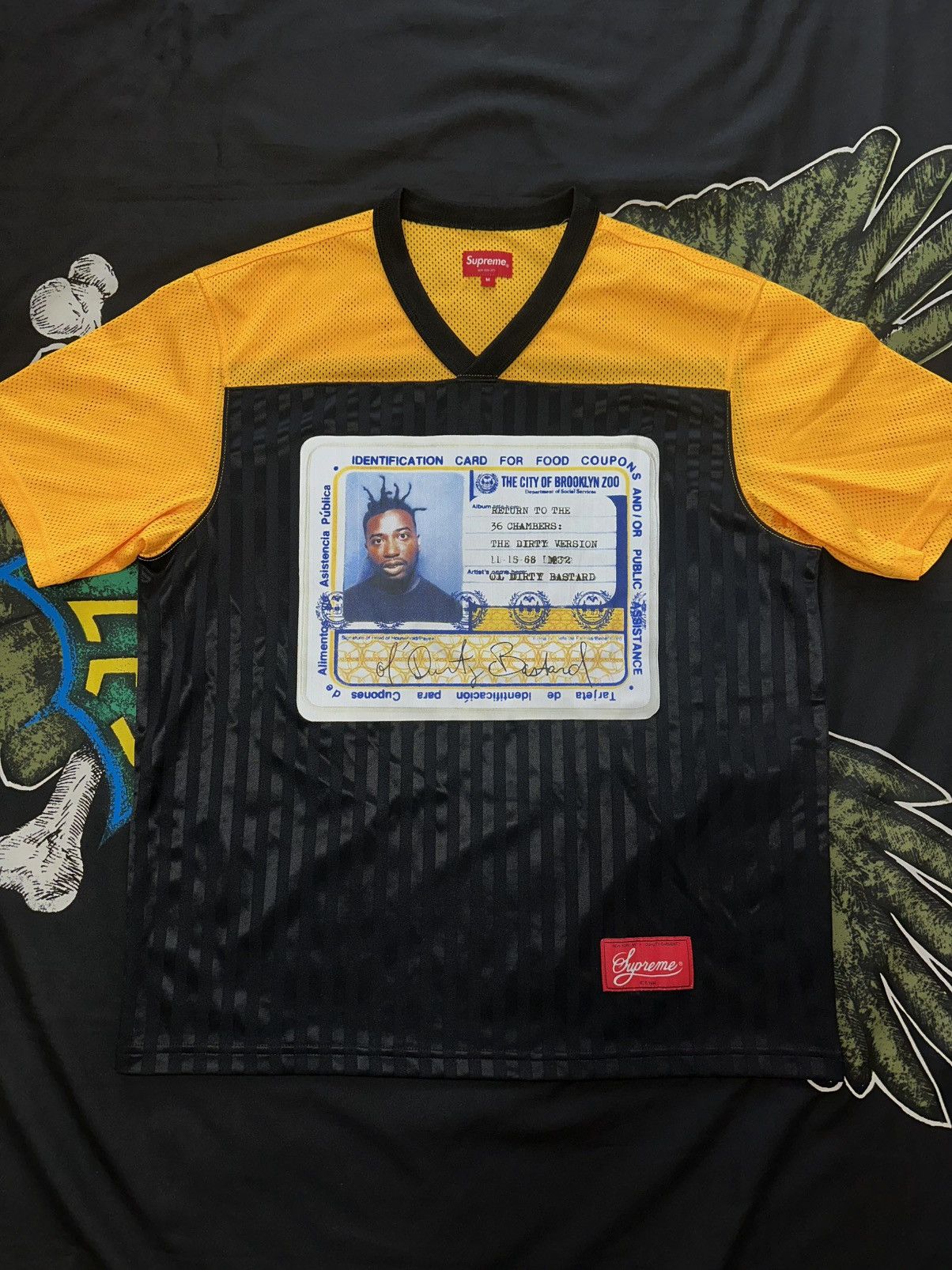 Supreme Ol’ Dirty Bastard Football シャツ L Supreme Ol' Dirty Bastard Football Top (SS19) - $128