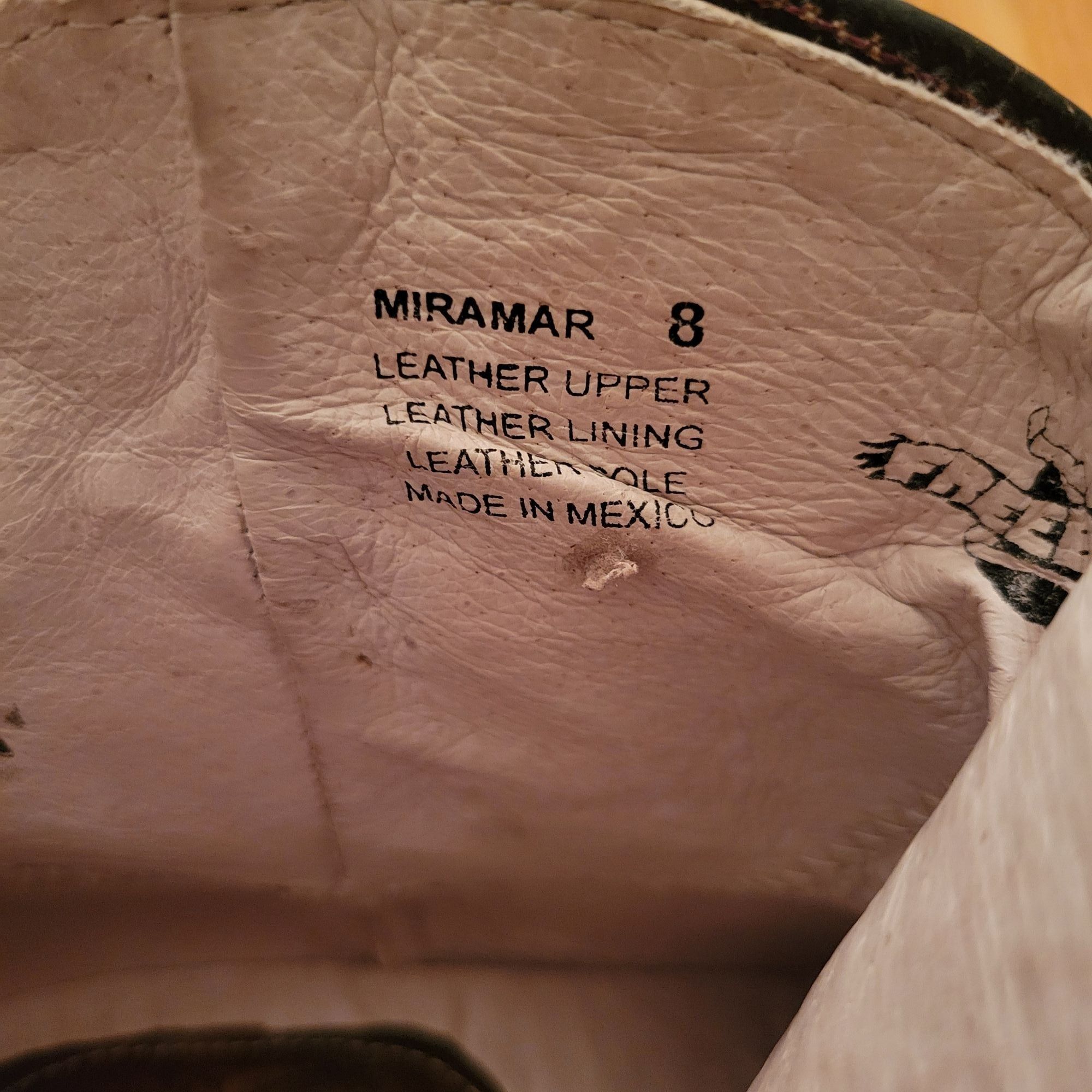 FREEBIRD Freebird MIRAMAR Brown Leather Western Ankle Boots 8 Croc Em Size US 8 / IT 38 - 4 Thumbnail