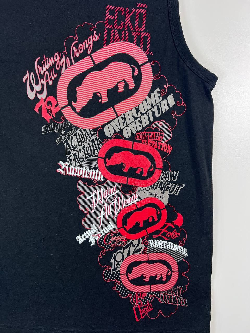 Ecko Unltd. VTG Ecko Unltd Sleeveless Graphic Tank Top Black Size XL Size US XL / EU 56 / 4 - 2 Thumbnail