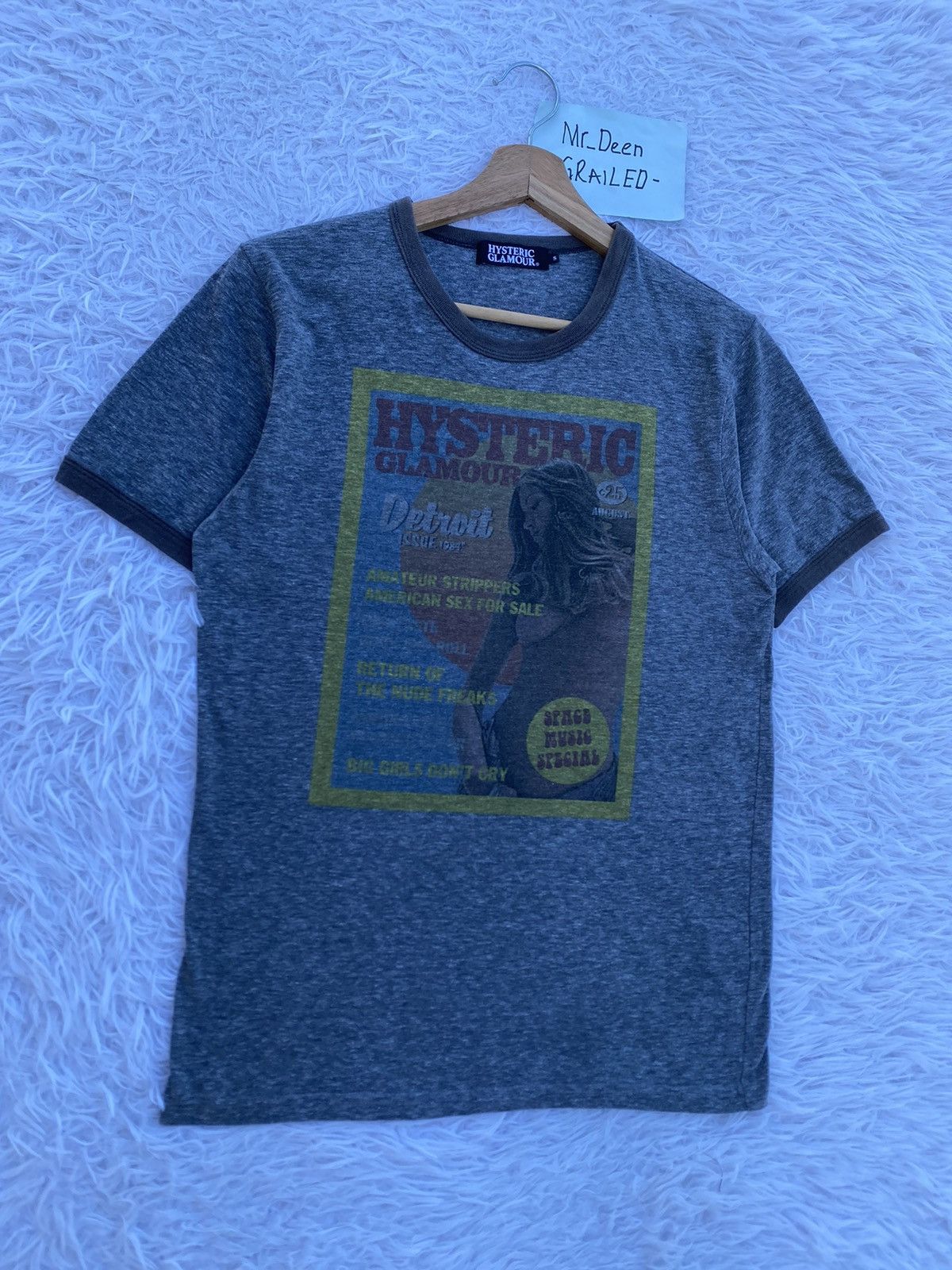 Hysteric Glamour Rare Vintage Hysteric Glamour Amateur Strippers Tee Size US S / EU 44-46 / 1 - 3 Thumbnail