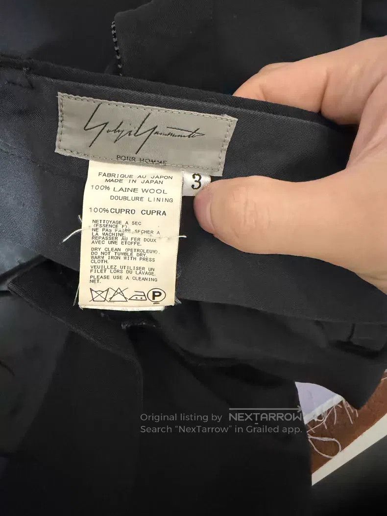 Yohji Yamamoto Yohji Yamamoto size 3 pants Size US 30 / EU 46 - 2 Thumbnail
