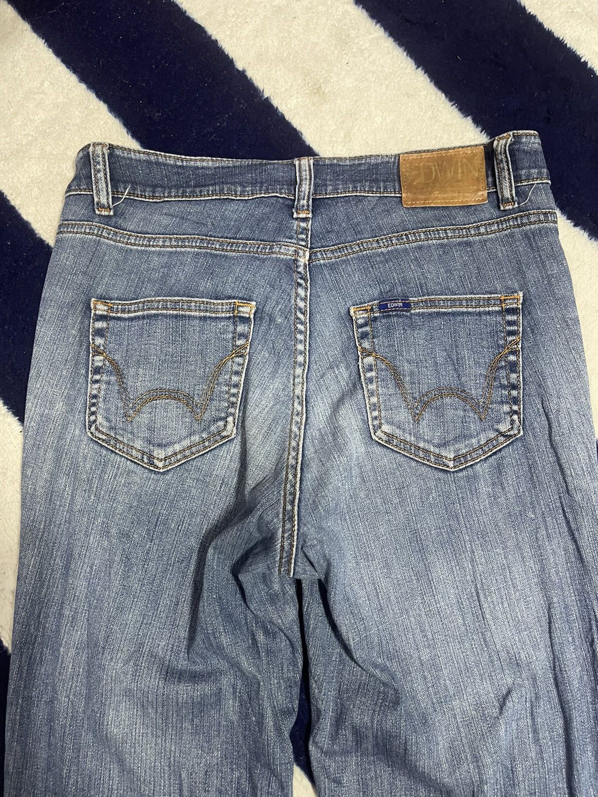 Edwin × Japanese Brand Edwin Straight Cut Jeans (14) Size 32" / US 10 / IT 46 - 6 Thumbnail