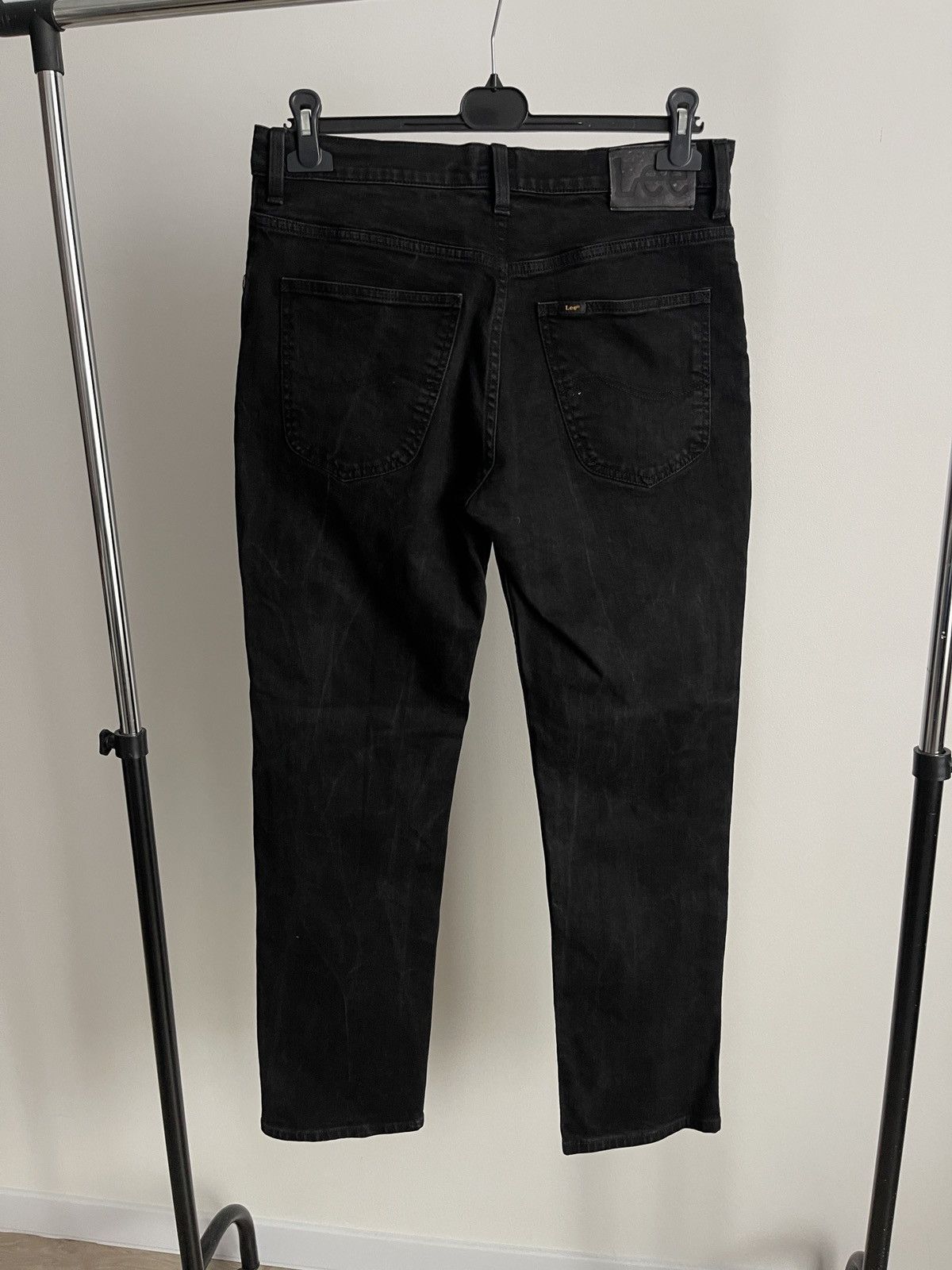 Lee Lee jeans black denim 33/30 Size US 33 - 4 Thumbnail