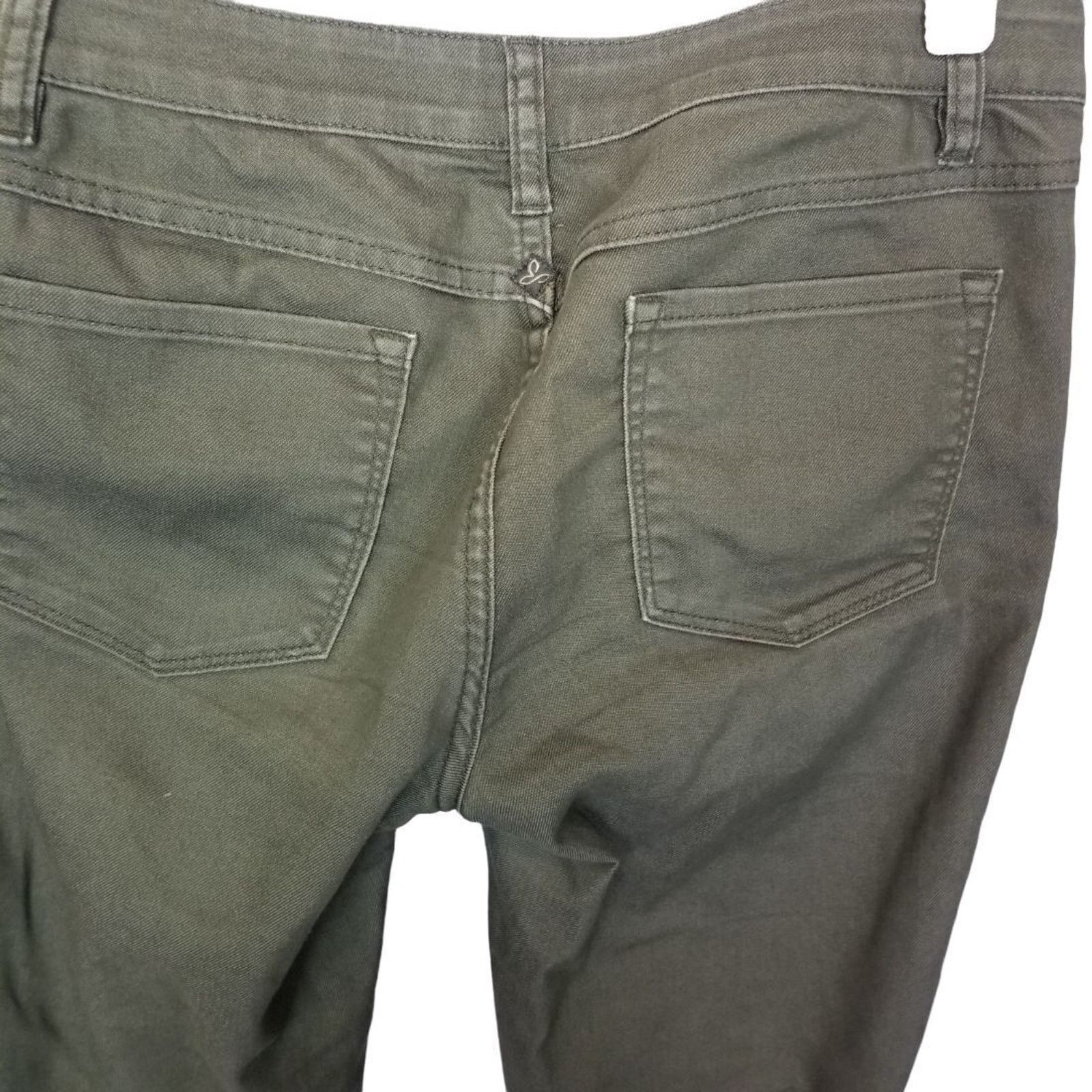 Prana Prana Womens Olive Green Skinny Jeans Size 8/29 Gorpcore Size 30" / US 8 / IT 44 - 9 Thumbnail