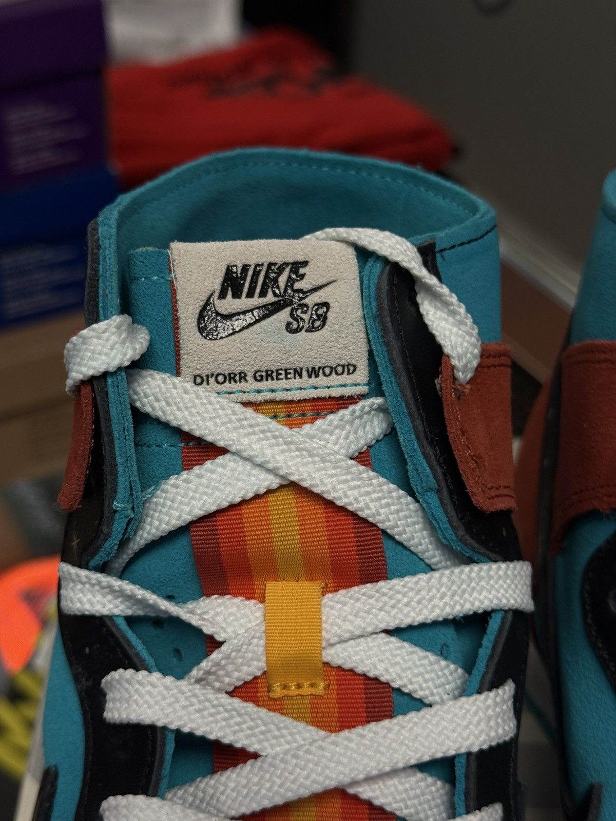 Nike Nike SB High Diorr Greenwood Navajo Arts Size 10.5 Size US 10.5 / EU 43-44 - 6 Thumbnail