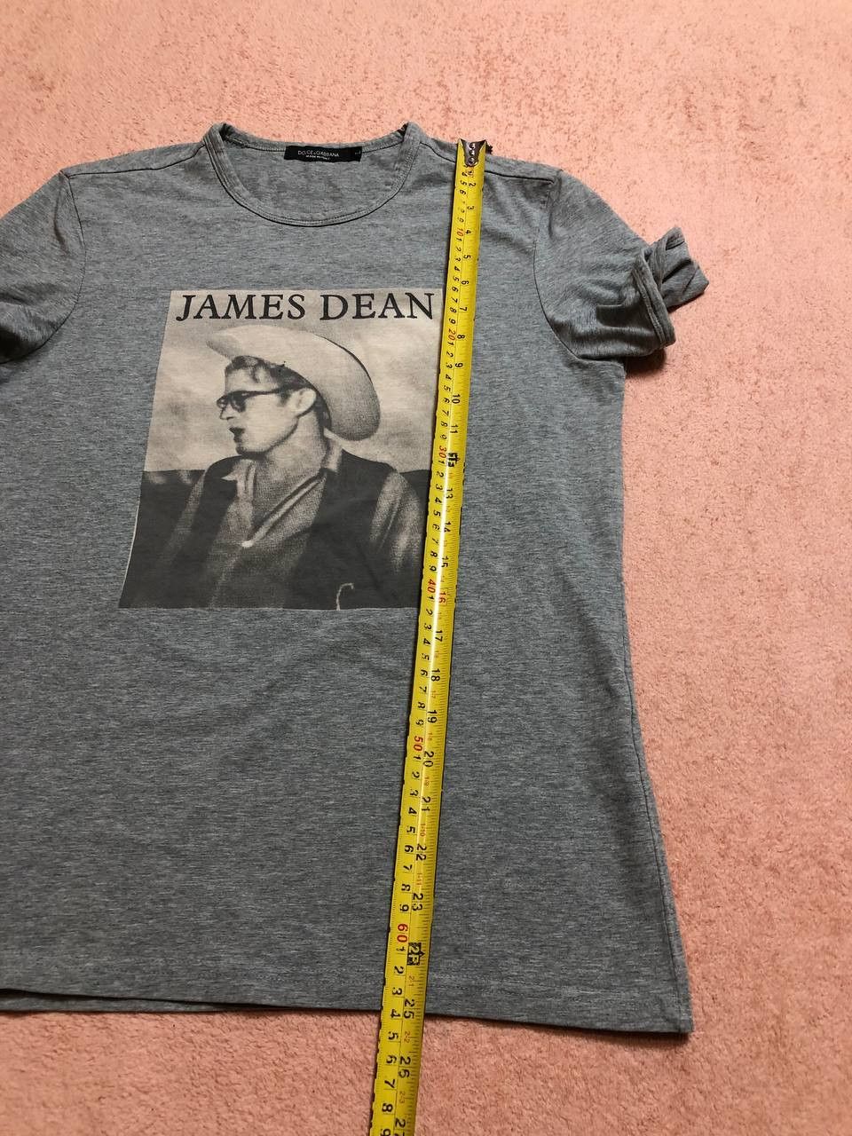 Dolce & Gabbana DOLCE & GABBANA men's t-shirt James Dean print SLIM FIT Size US L / EU 52-54 / 3 - 7 Thumbnail