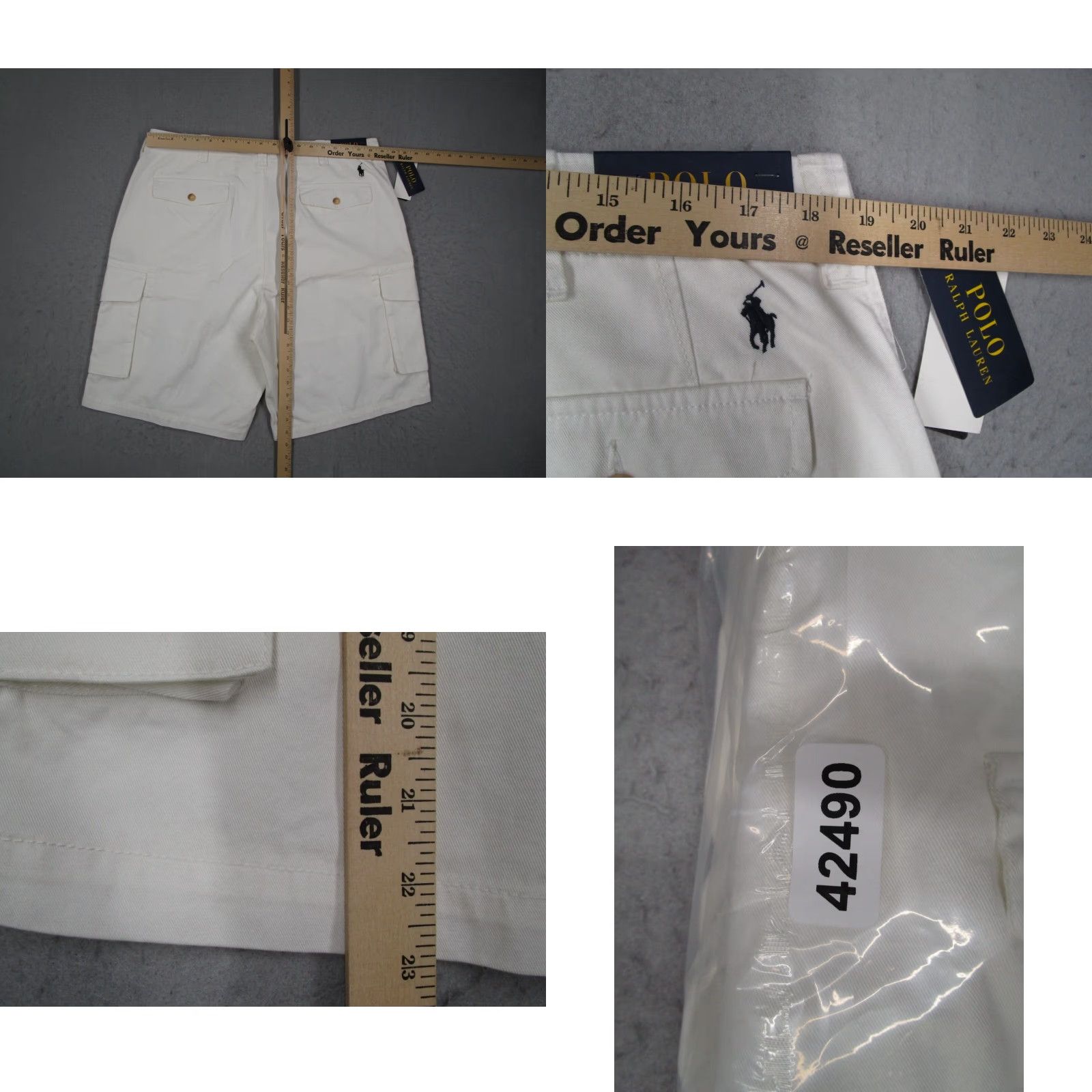 Polo Ralph Lauren Polo Ralph Lauren Shorts Mens 36 White Relaxed Cargo 10" Casual Golf Polo Ralph Lauren Shorts Mens 36 White Relaxed Cargo 10" Casual Golf Size US M / EU 48-50 / 2 - 8 Thumbnail