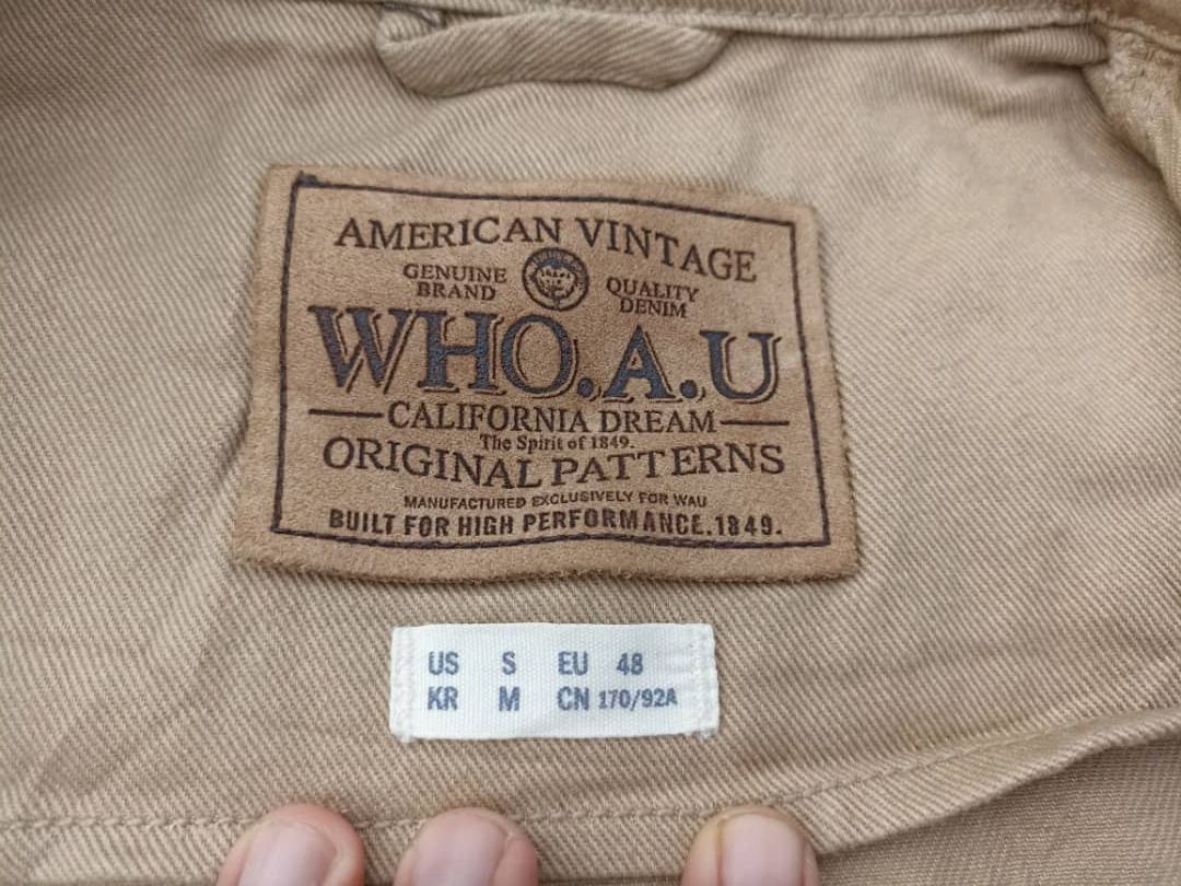 Who A.U. Who A. U DENIM Core Jacket 4 Pocket Size US M / EU 48-50 / 2 - 10 Thumbnail
