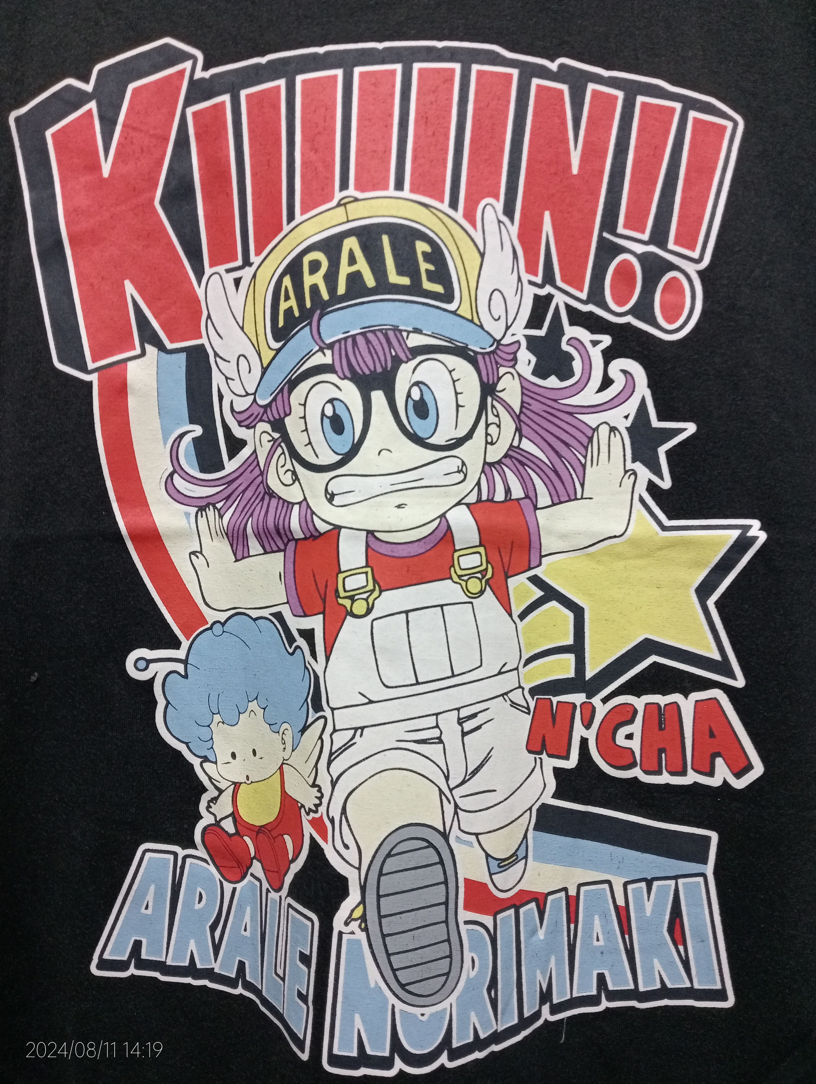 Anime × Japanese Brand × Vintage VTG Anime Dr. Slump Arale Norimaki Sunfaded Tee Very Rare Size US M / EU 48-50 / 2 - 2 Thumbnail