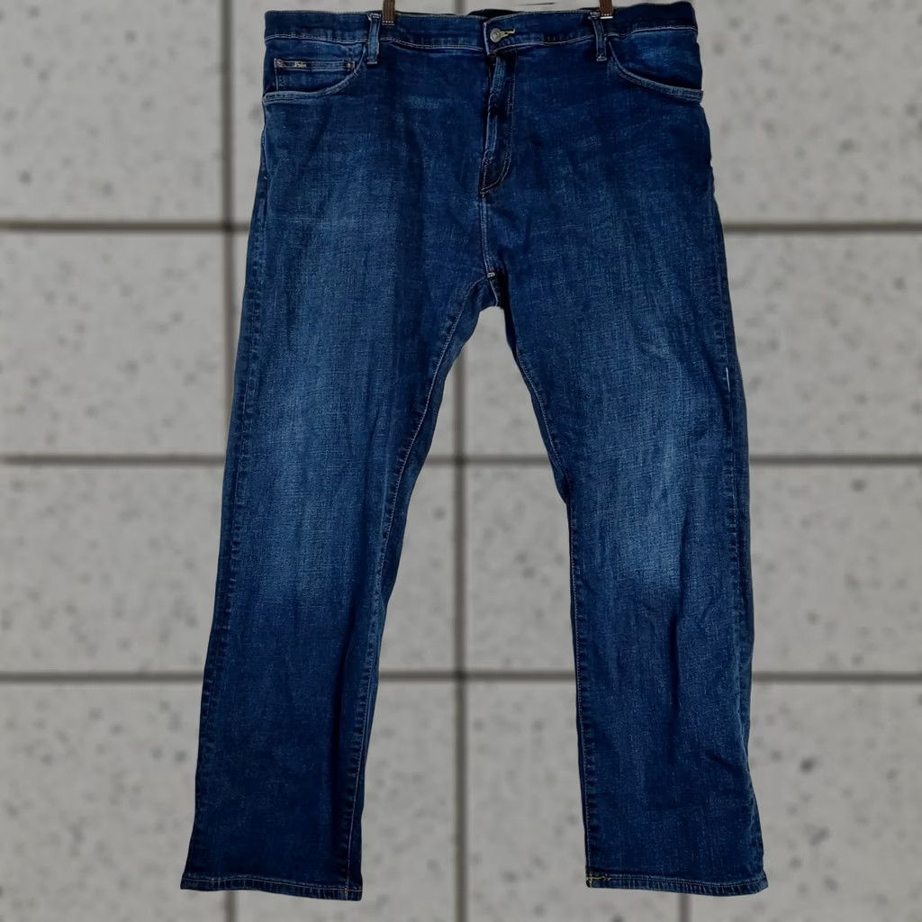 Polo Ralph Lauren Polo Ralph Lauren Jeans Men 44x32 Blue Denim Straight Leg 5-Pocket Workwear Polo Logo Vintage? No Size US XXL / EU 58 / 5 - 1 Thumbnail