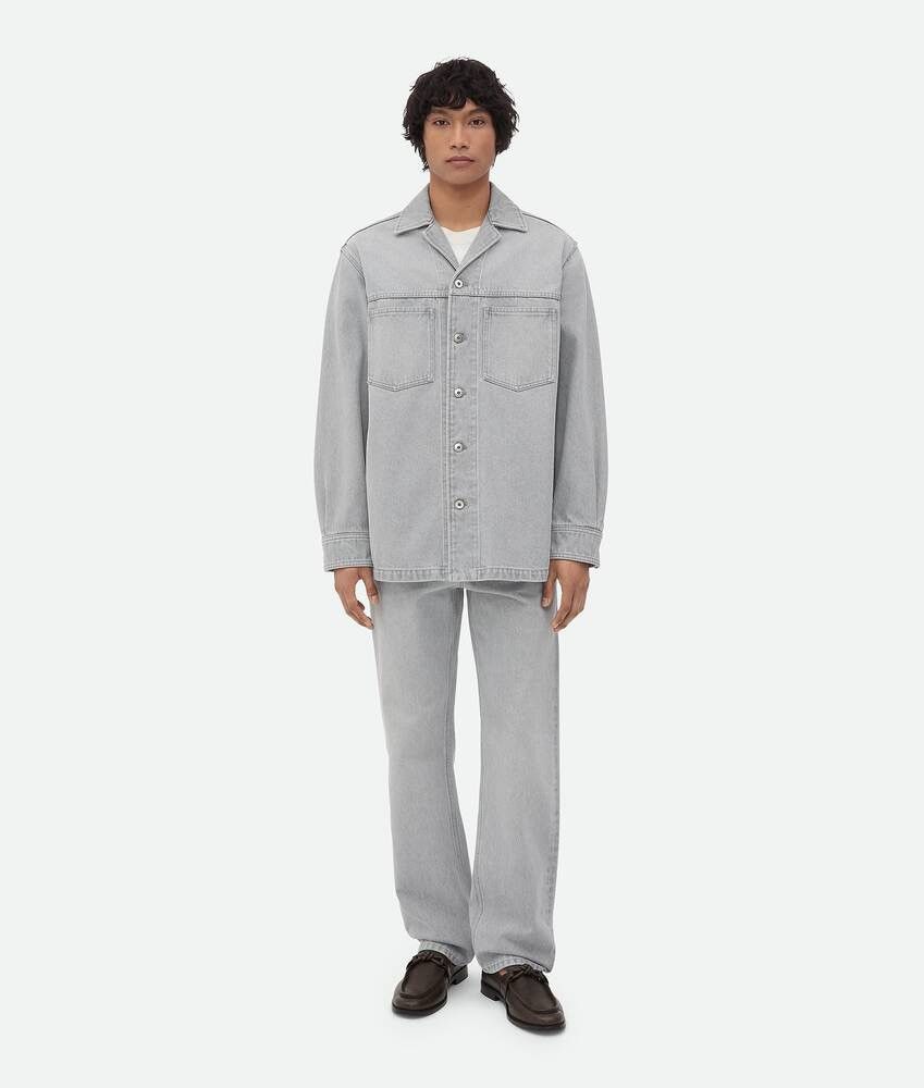 Bottega Veneta Bottega Veneta Washed Denim Shirt Brand New Size US S / EU 44-46 / 1 - 3 Thumbnail