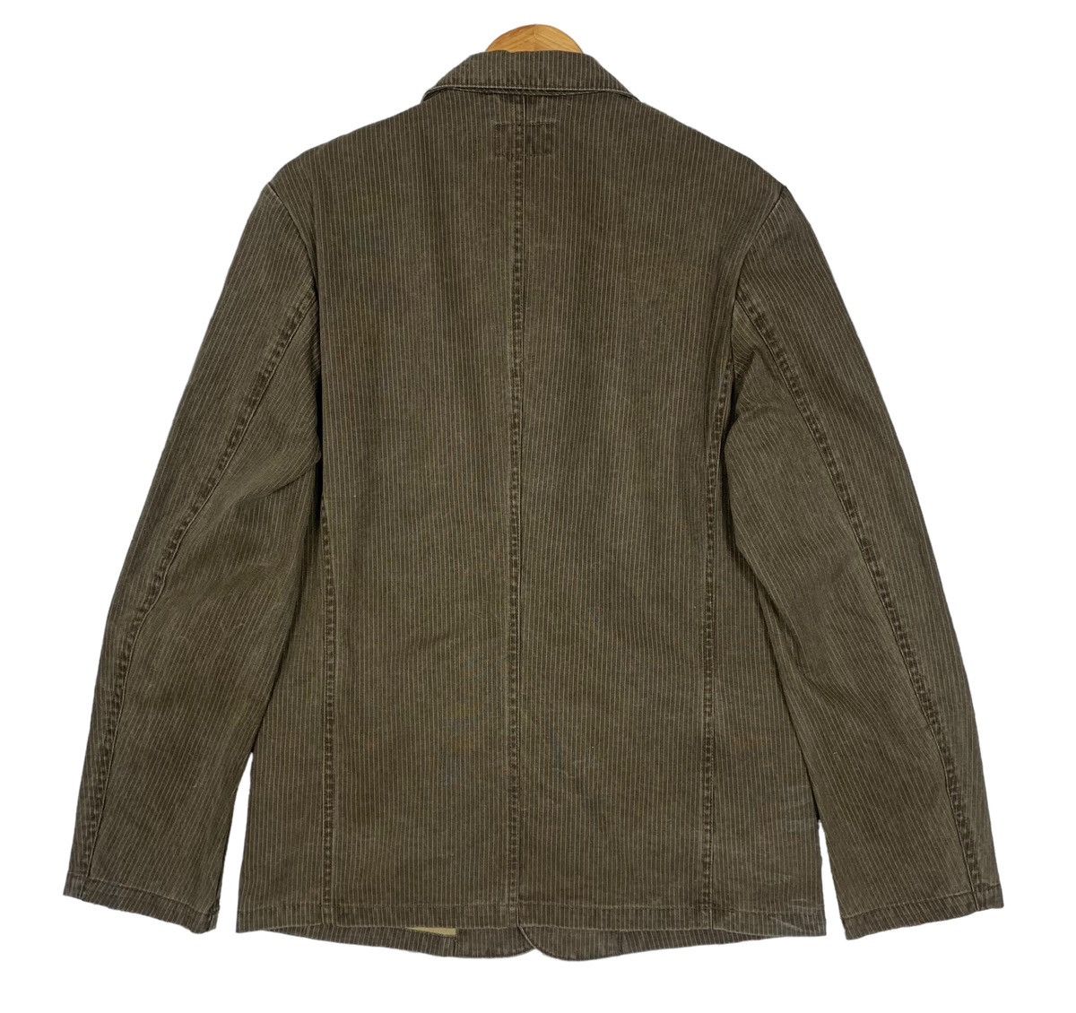 Mossimo Mossimo Designer Hikory Blazer Coat Olive Size M Size US M / EU 48-50 / 2 - 6 Thumbnail