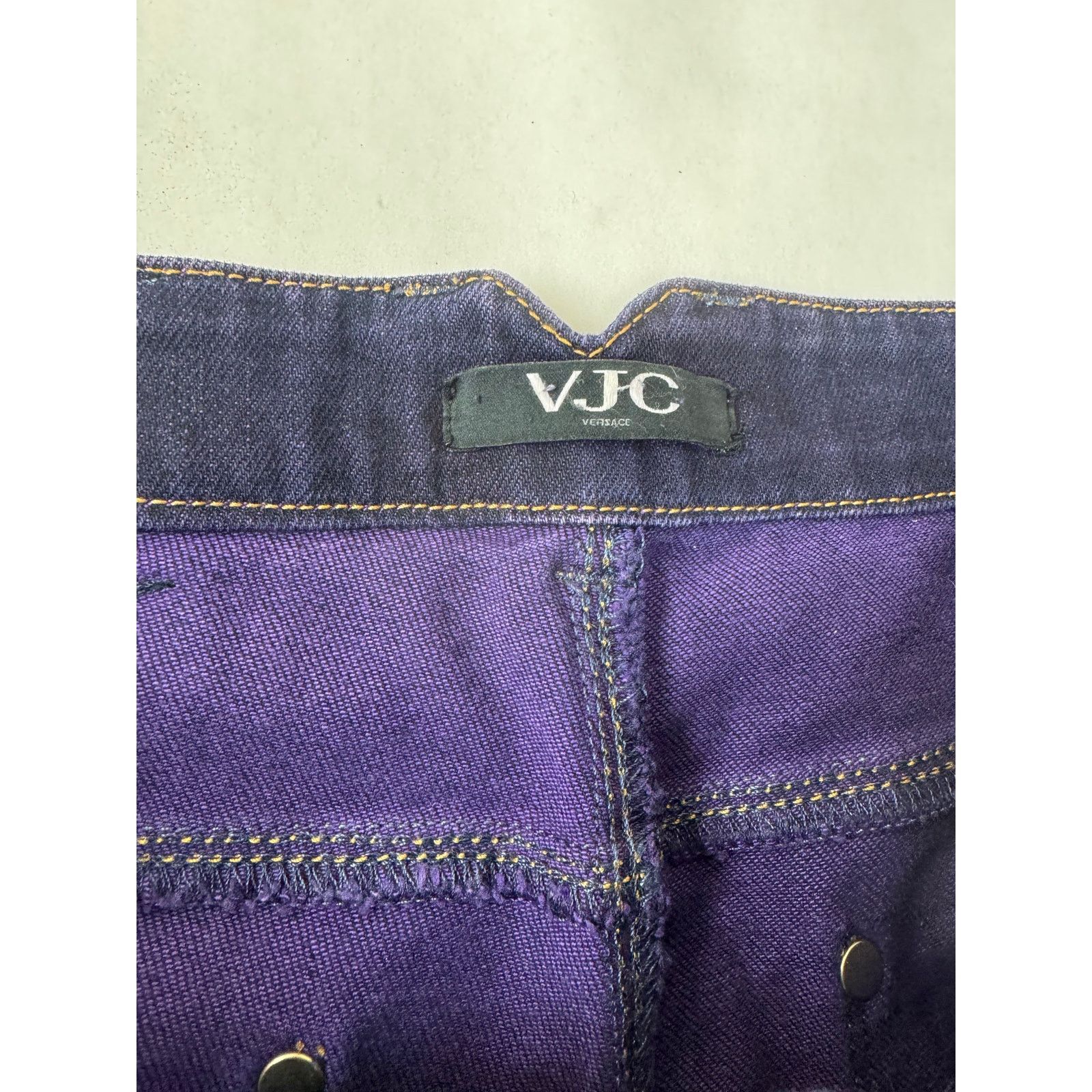 Versace Jeans Couture Versace Jeans Couture Men's Designer Mid Rise Straight 32*34 Size US 32 / EU 48 - 8 Thumbnail