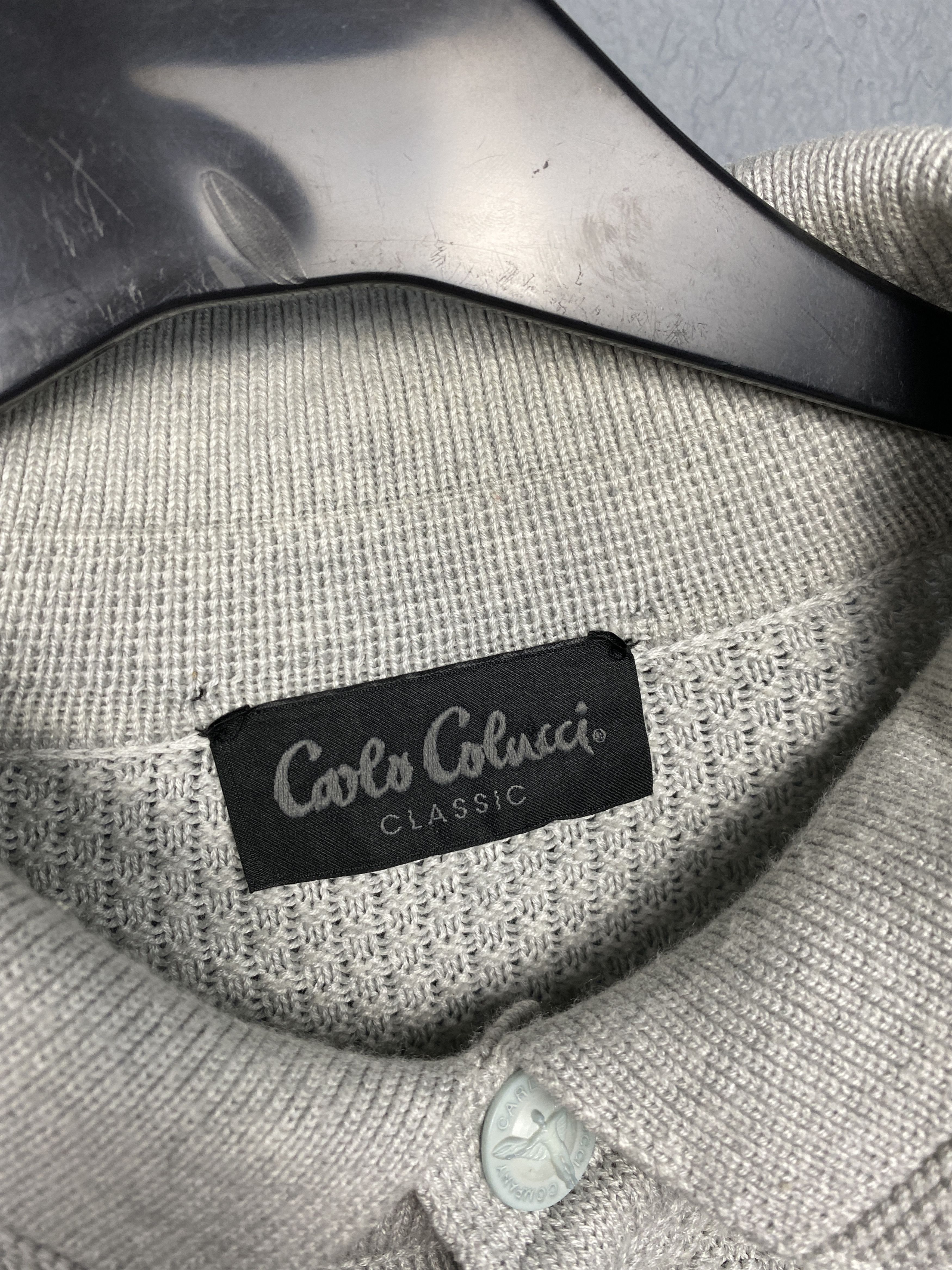 Carlo Colucci Carlo Colucci Vintage Mens Knit Sweater Size US L / EU 52-54 / 3 - 4 Thumbnail