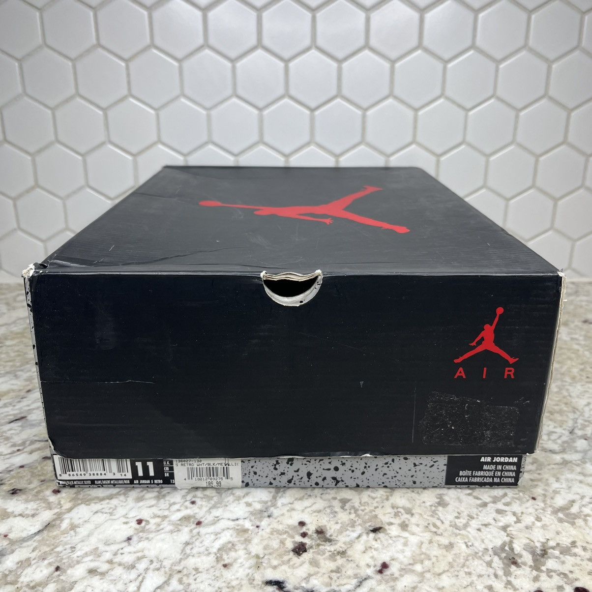 Jordan Brand Size 11 - Air Jordan 5 Retro 2015 White Metallic CLEAN W/Box Size US 11 / EU 44 - 16 Thumbnail