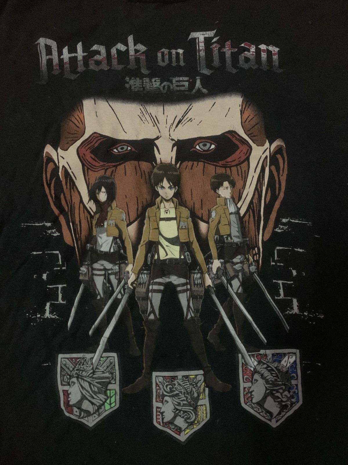 Anime × Japanese Brand Attack On Titan Sleeveless Tee Size US L / EU 52-54 / 3 - 4 Thumbnail
