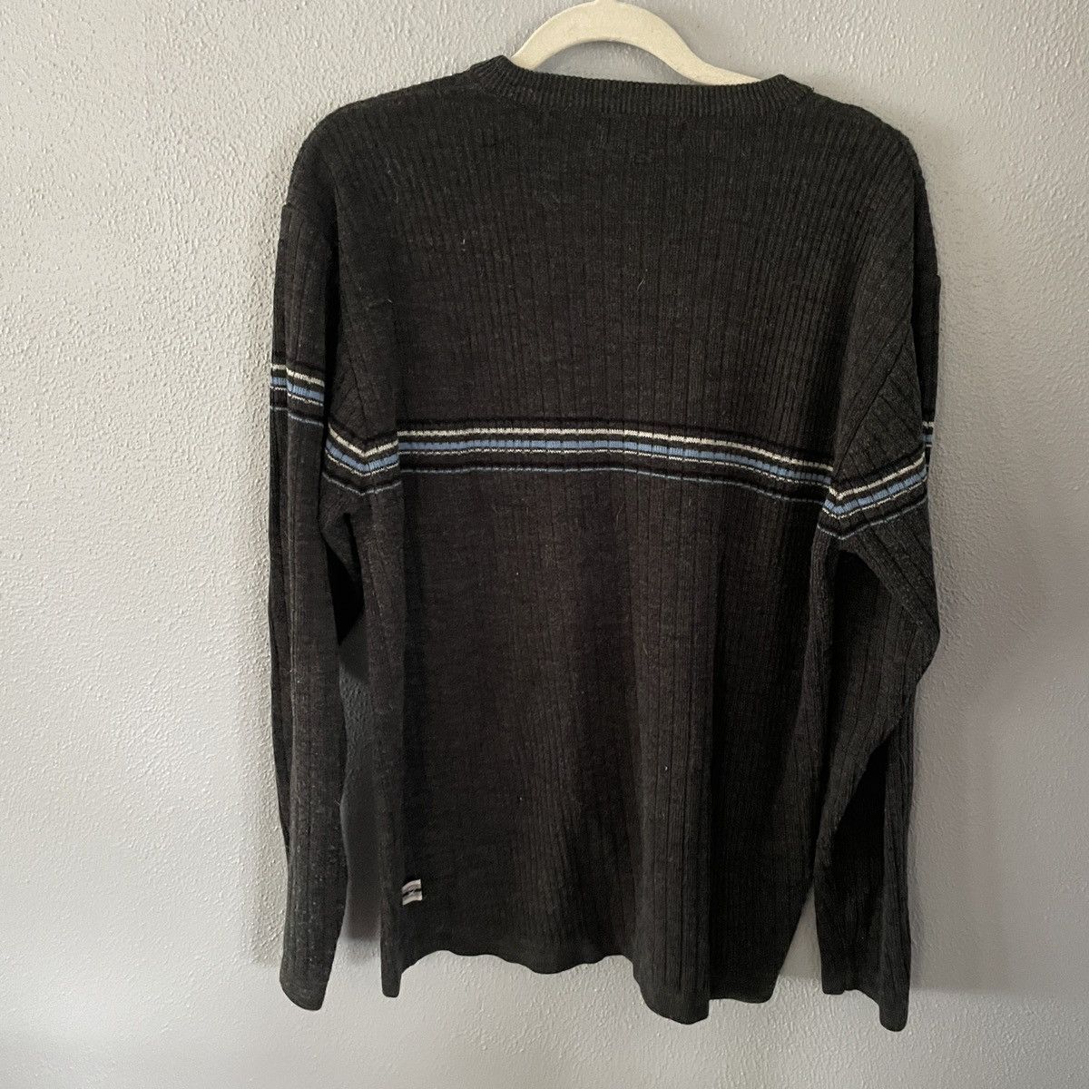 Vintage Vintage XG V Neck Ribbed Striped Sweater Men’s Size XL Size US XL / EU 56 / 4 - 2 Thumbnail