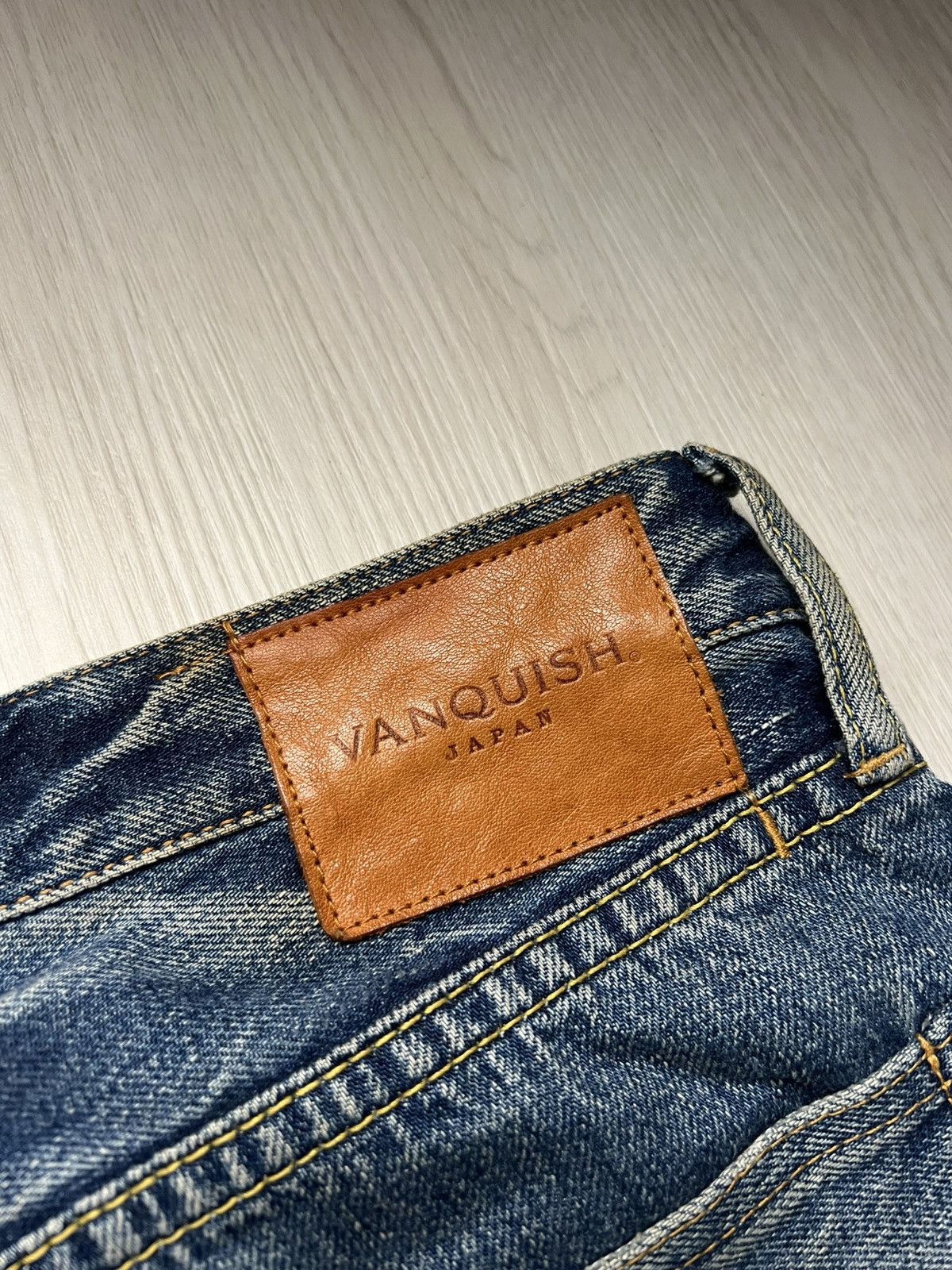 Japanese Brand Vanquish Distressed Boro Bootcut Jeans Kapital Boro Inspired Size US 30 / EU 46 - 7 Thumbnail