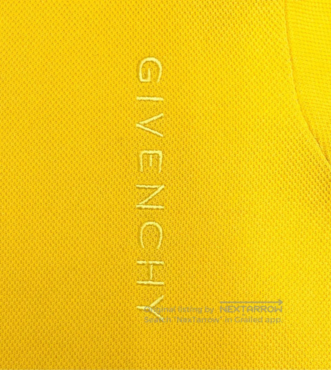 Givenchy givenchy yellow embroidered logo knit sweater. Size US M / EU 48-50 / 2 - 4 Thumbnail