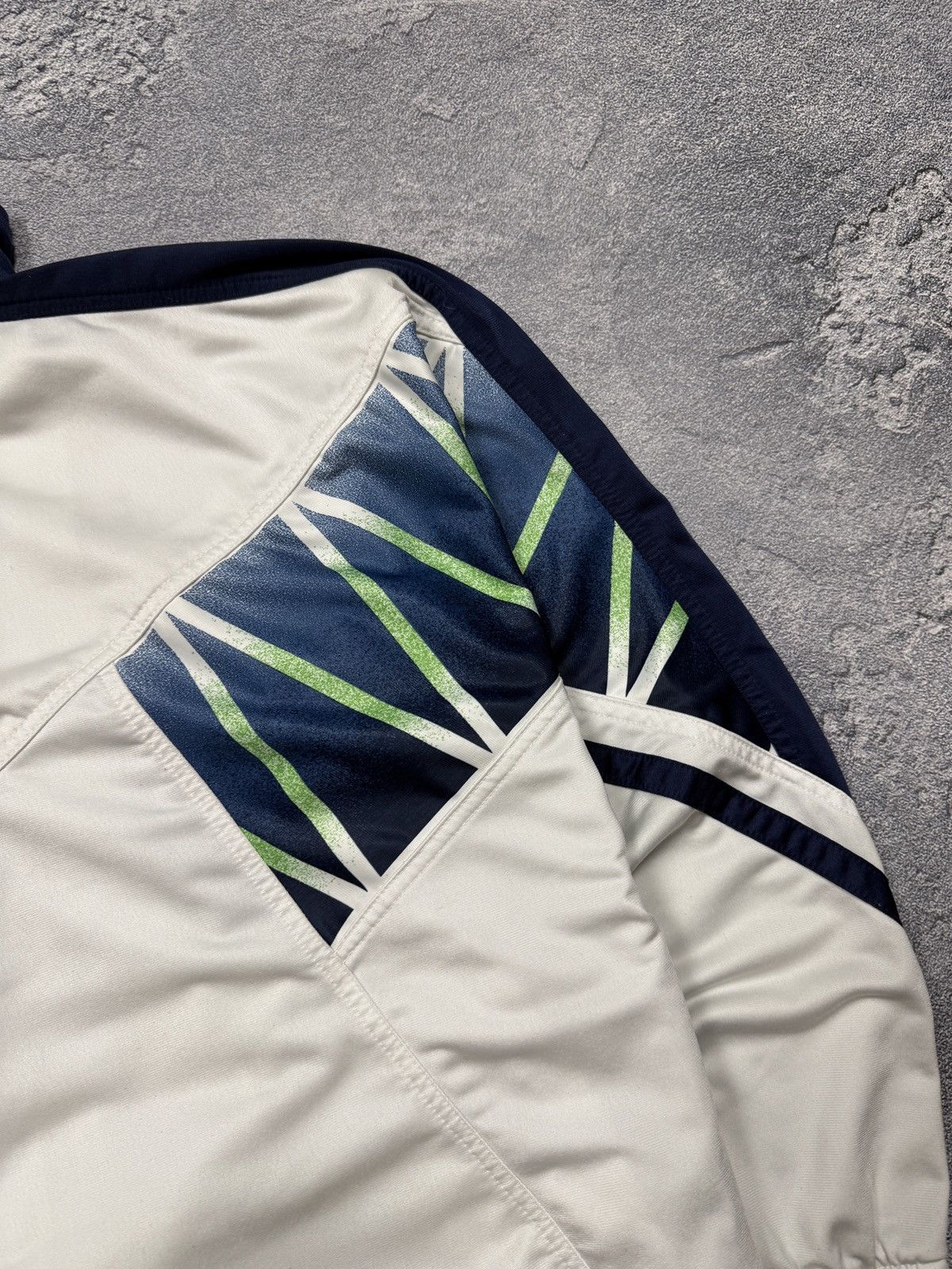 Diadora Vintage Diadora Italia 90s Track Jacket World Cup Retro Mens Size US L / EU 52-54 / 3 - 9 Thumbnail