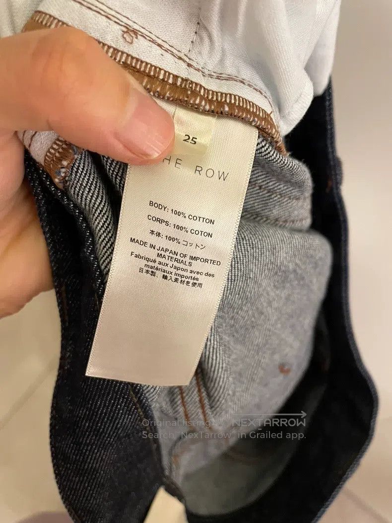 The Row The Row Mid Rise Straight Leg Jeans Size 25" / US 0 / IT 36 - 6 Thumbnail