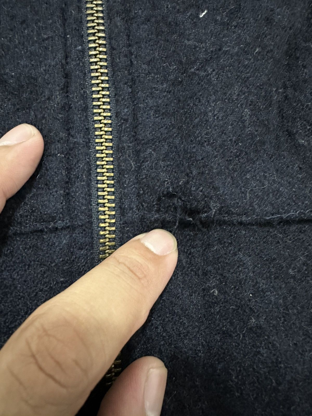 Issey Miyake Rare Ne-net Issey Miyake High Neck Wool Jacket Design Size US M / EU 48-50 / 2 - 10 Thumbnail