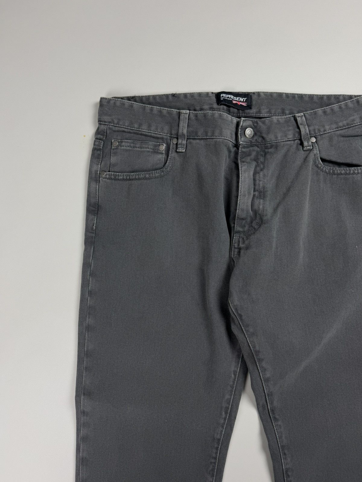 Represent Clo. Represent Clo Popper Smoke Denim Men’s Jeans Pants Size 36 Size US 36 / EU 52 - 6 Thumbnail