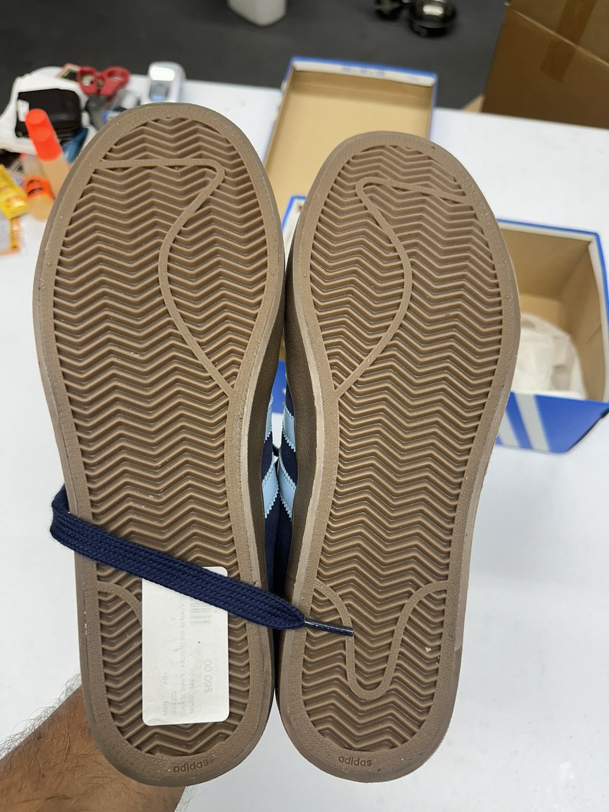 Adidas Adidas Skate Navy Suede size 9 Size US 9 / EU 42 - 5 Thumbnail