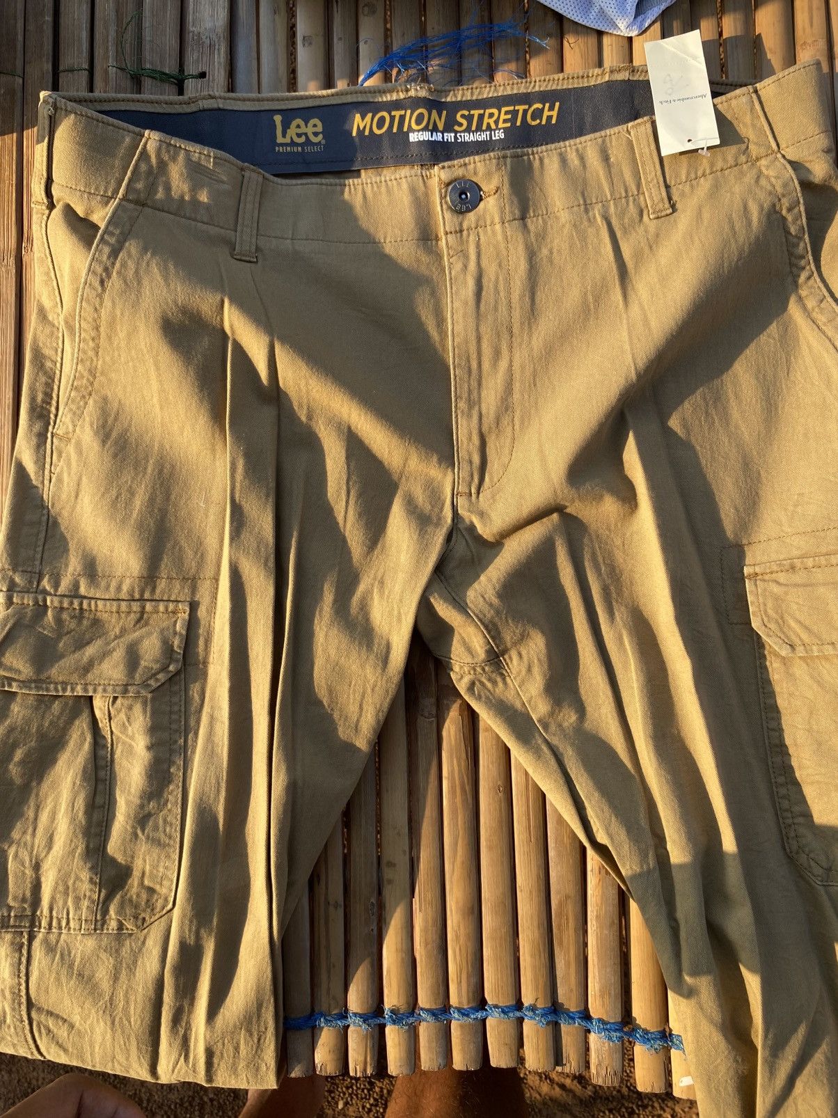 Lee Lee Motion Stretch Cargo Pants Khaki Size US 38 / EU 54 - 1 Thumbnail