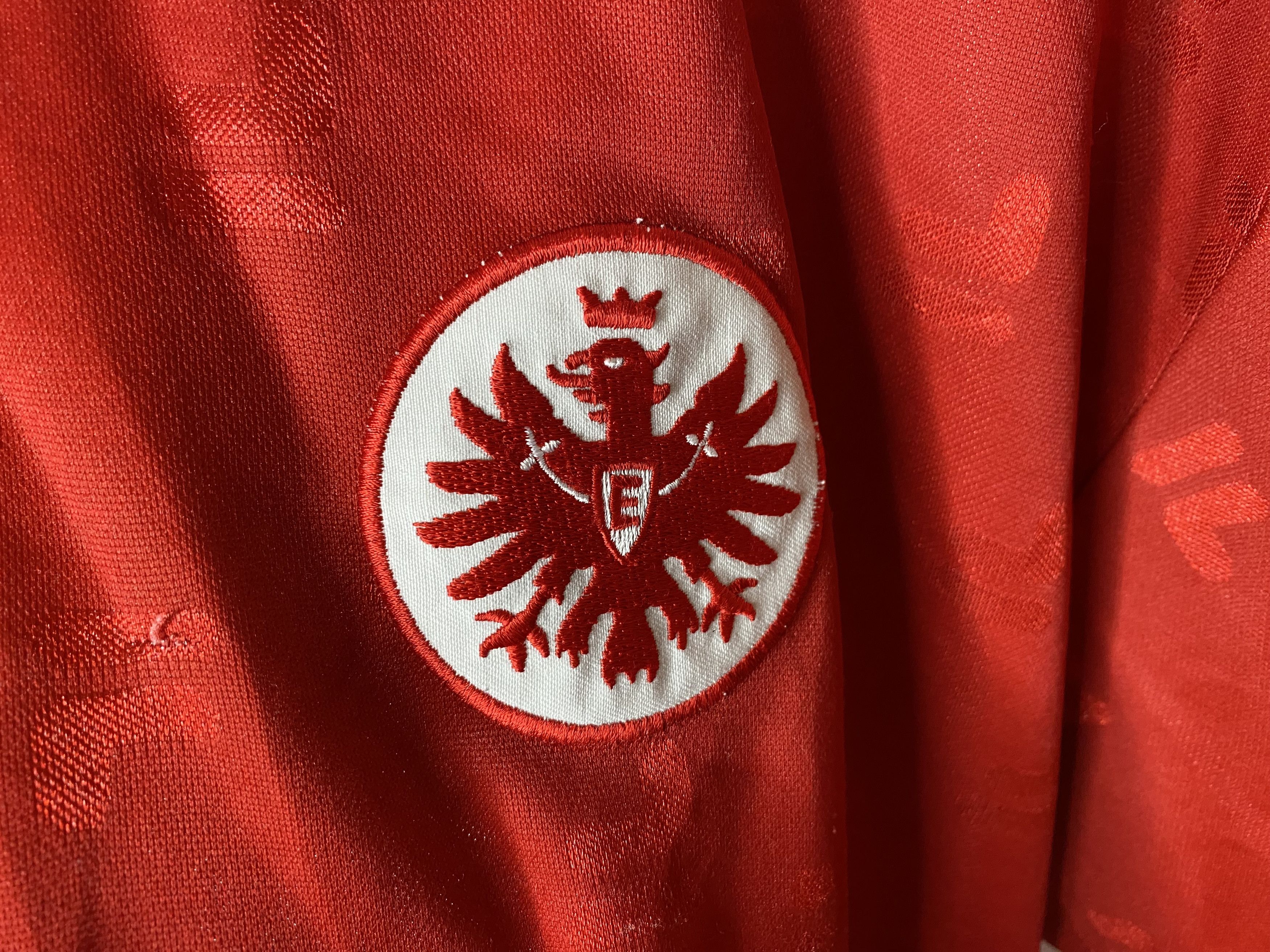 Fila EINTRACHT FRANKFURT 2001 HOME FOOTBALL SHIRT SOCCER JERSEY Size US XL / EU 56 / 4 - 5 Thumbnail