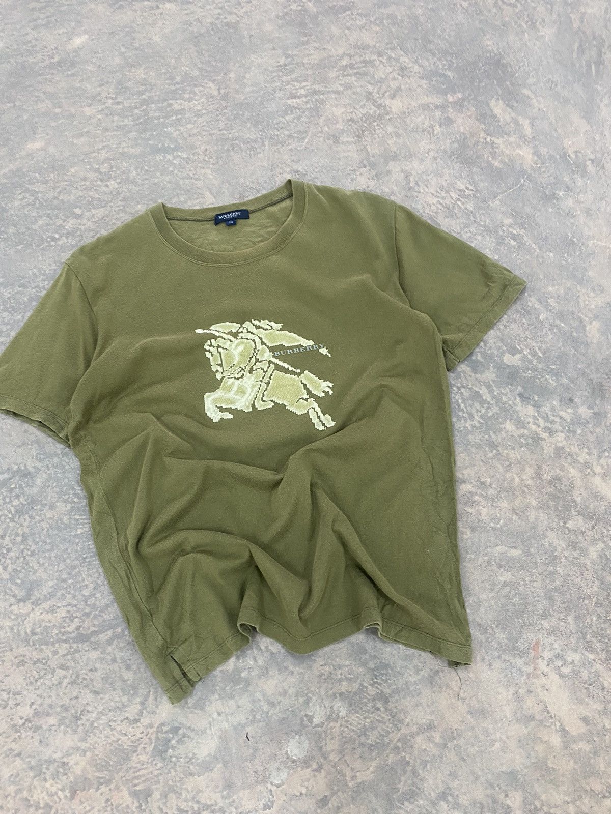 Burberry BURBERRY BIG LOGO TSHIRT Size US M / EU 48-50 / 2 - 2 Thumbnail