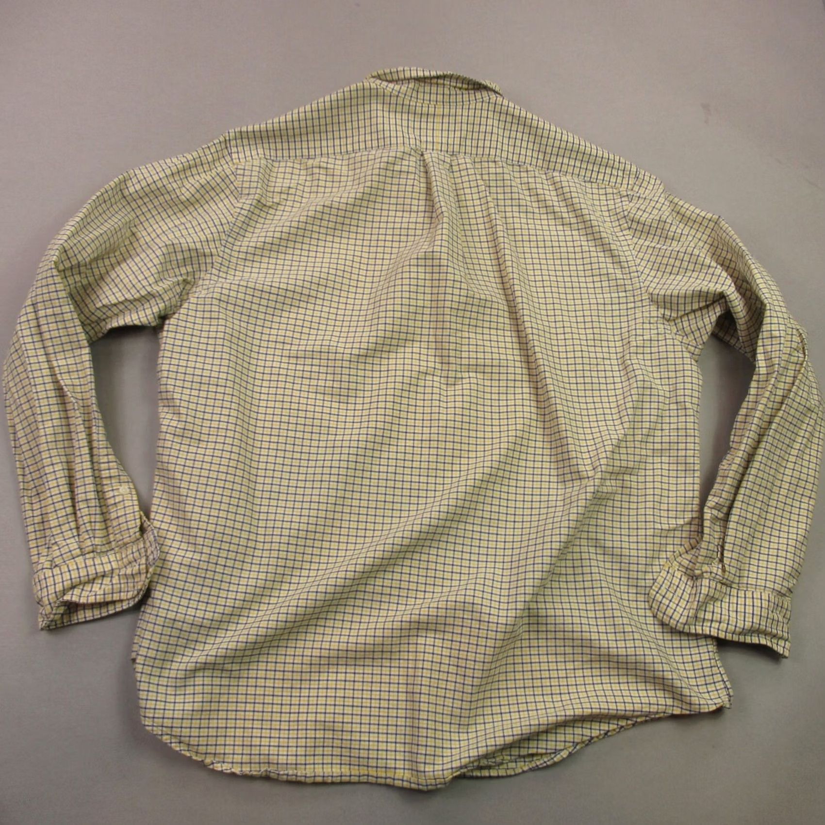 Polo Ralph Lauren Polo Ralph Lauren Shirt Mens XL Yellow Checks Long Sleeve Button Up Size US XL / EU 56 / 4 - 5 Thumbnail